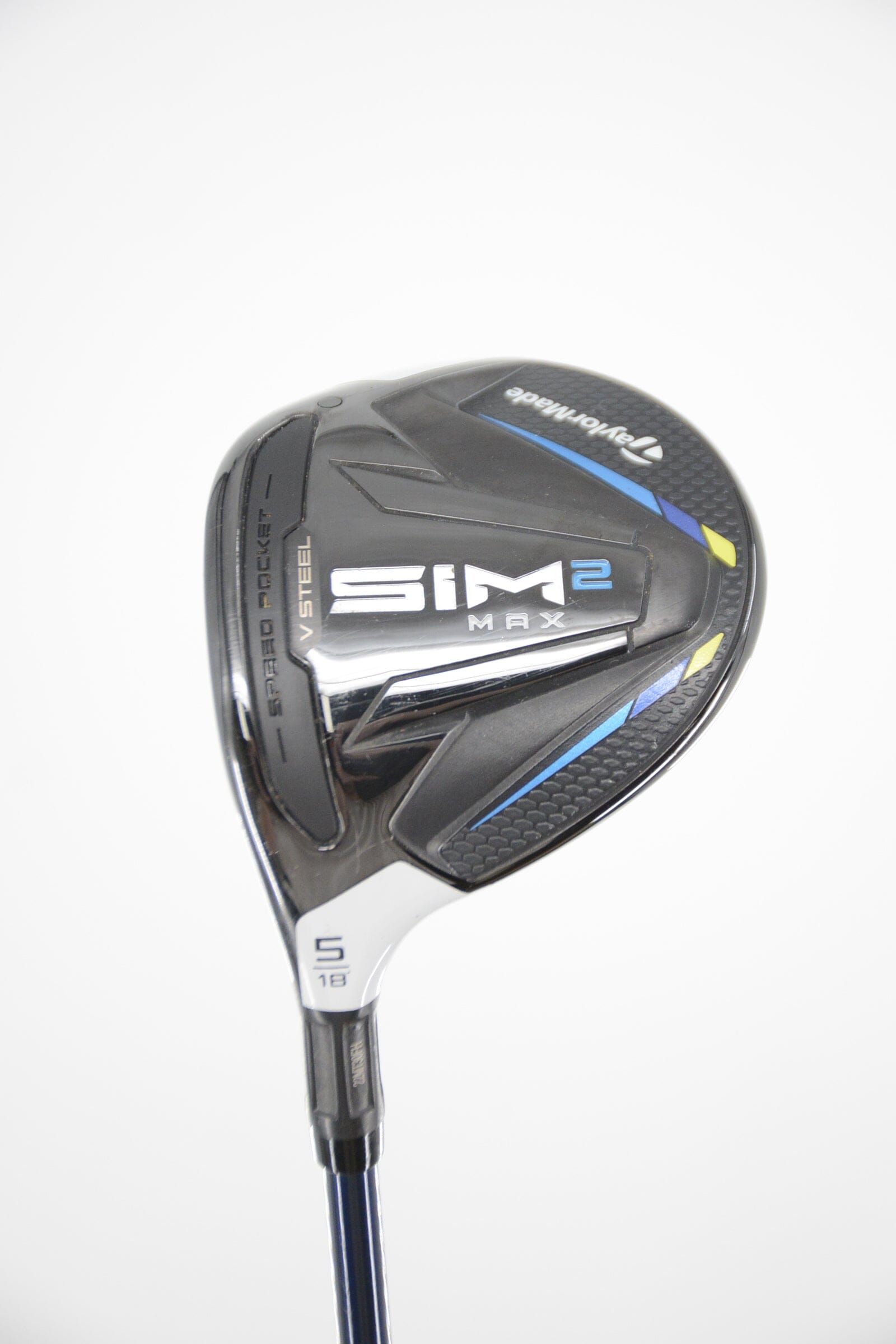 Lefty TaylorMade SIM2 Max Steel 5 Wood R Flex 42.25" Golf Clubs GolfRoots 