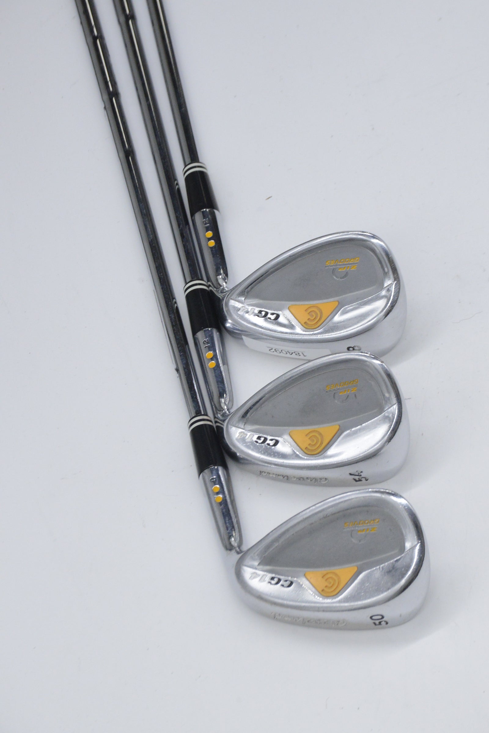 Cleveland CG14 Chrome 50, 54, 58 Degree Wedge Set Wedge Flex