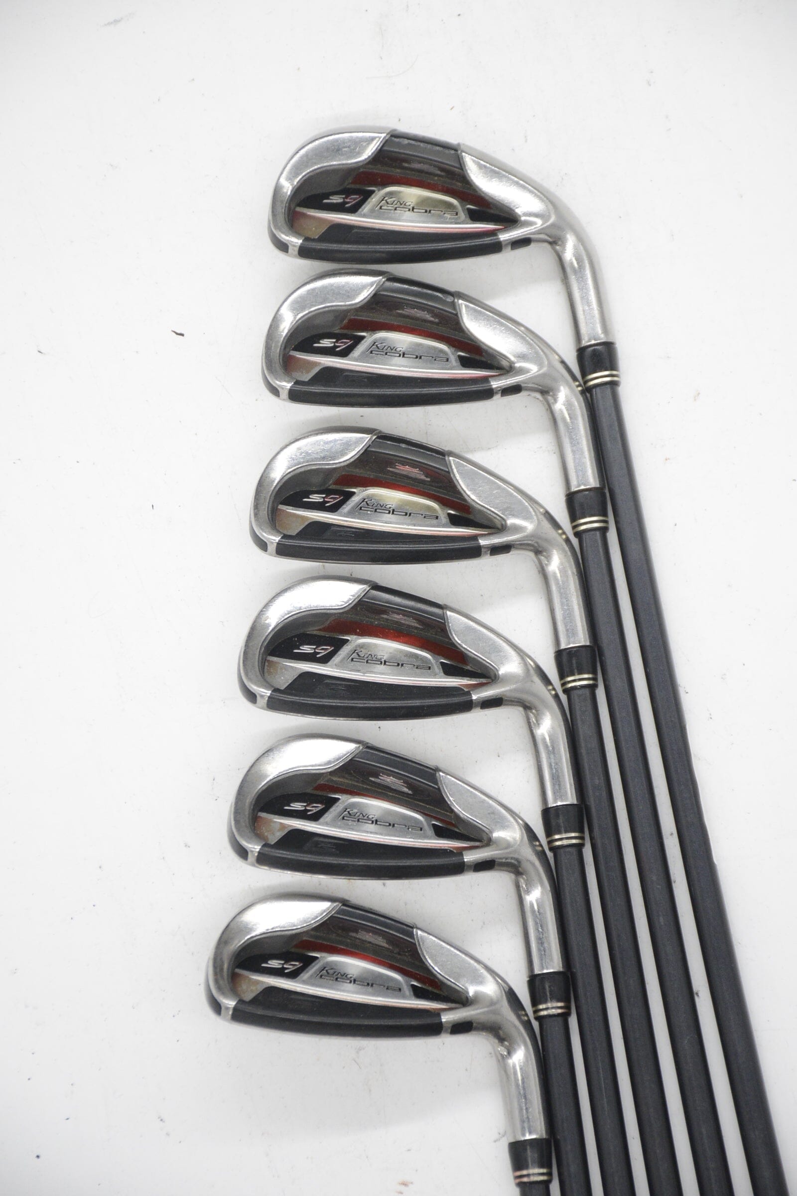 Cobra S9 5-PW Iron Set R Flex 36.75" Golf Clubs GolfRoots 