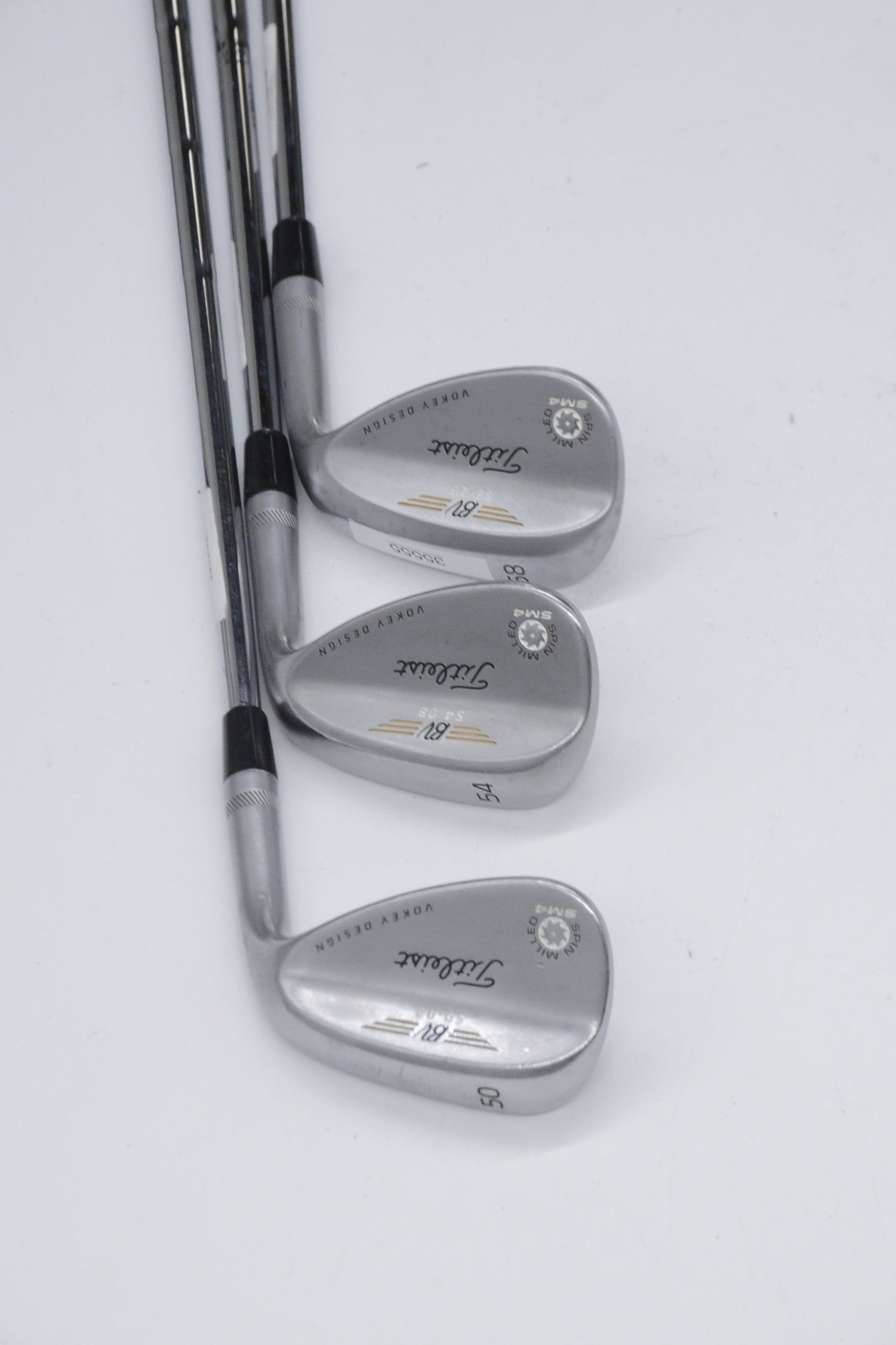 Titleist Vokey SM4 Tour Chrome 50, 54, 58 Degree Wedge Set Wedge Flex