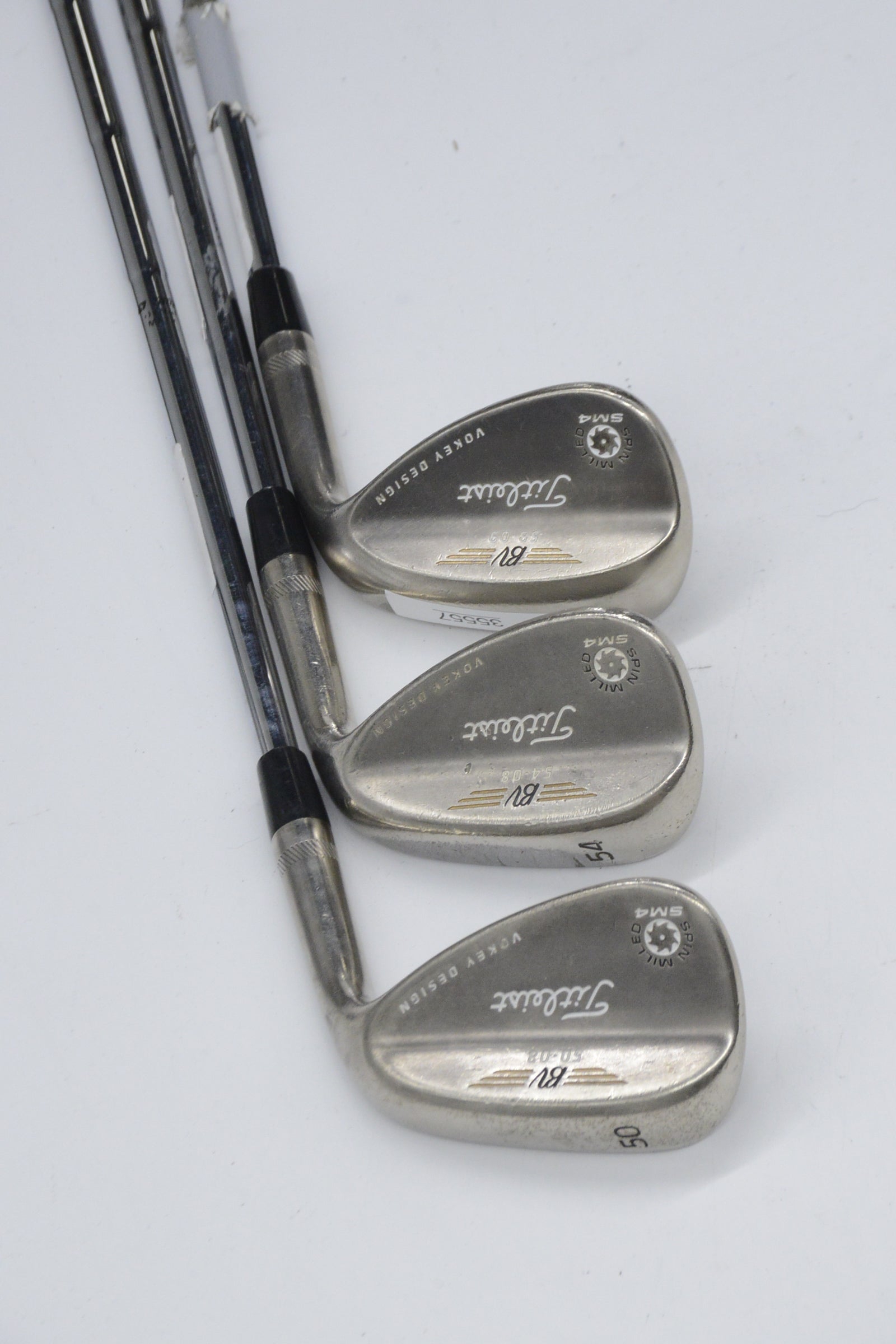 Titleist Vokey SM4 Black Nickel 50, 54, 58 Degree Wedge Set Wedge Flex
