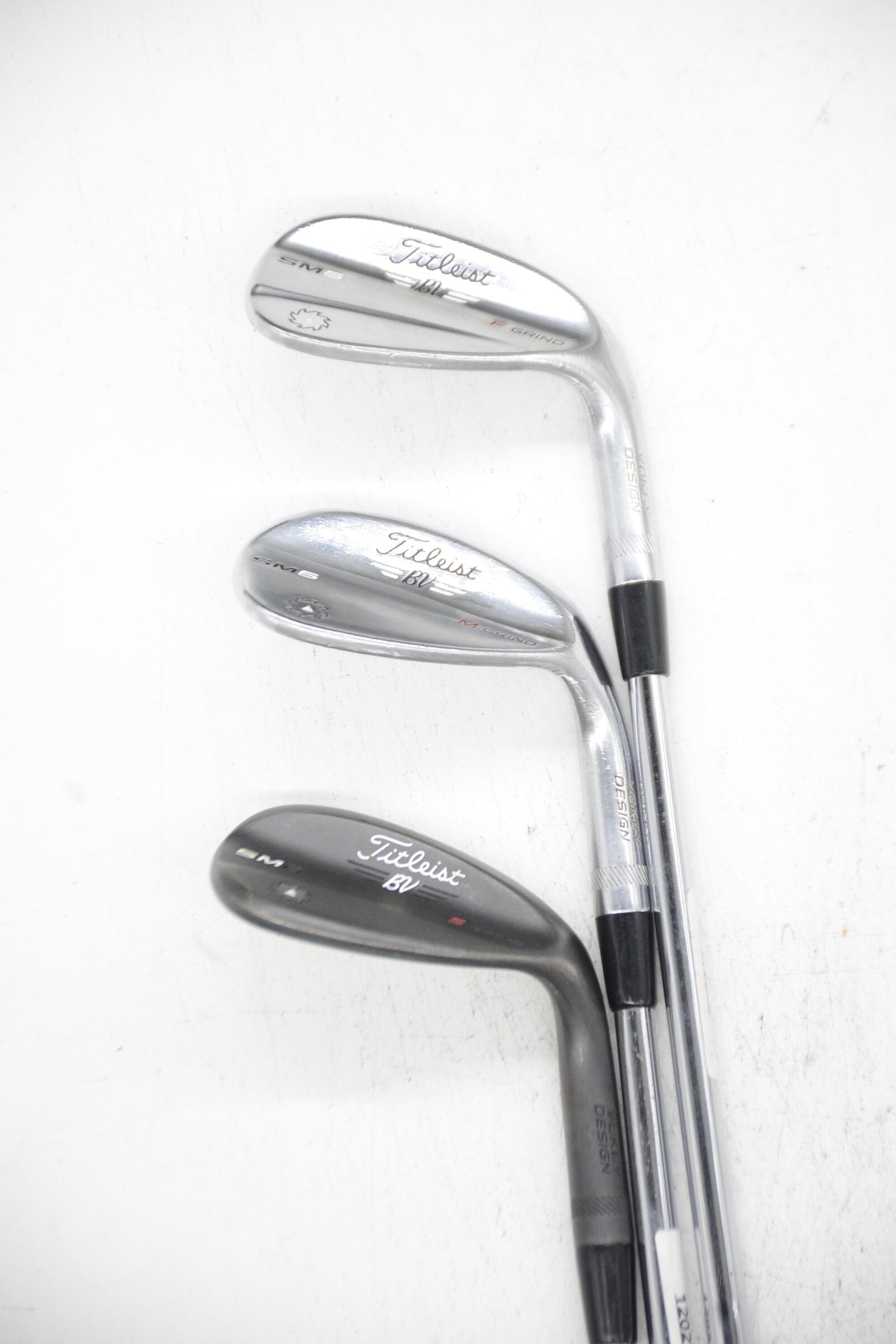 Titleist Vokey SM6 Tour Chrome 50, 54, 60 Degree Wedge Set Wedge Flex Golf Clubs GolfRoots 