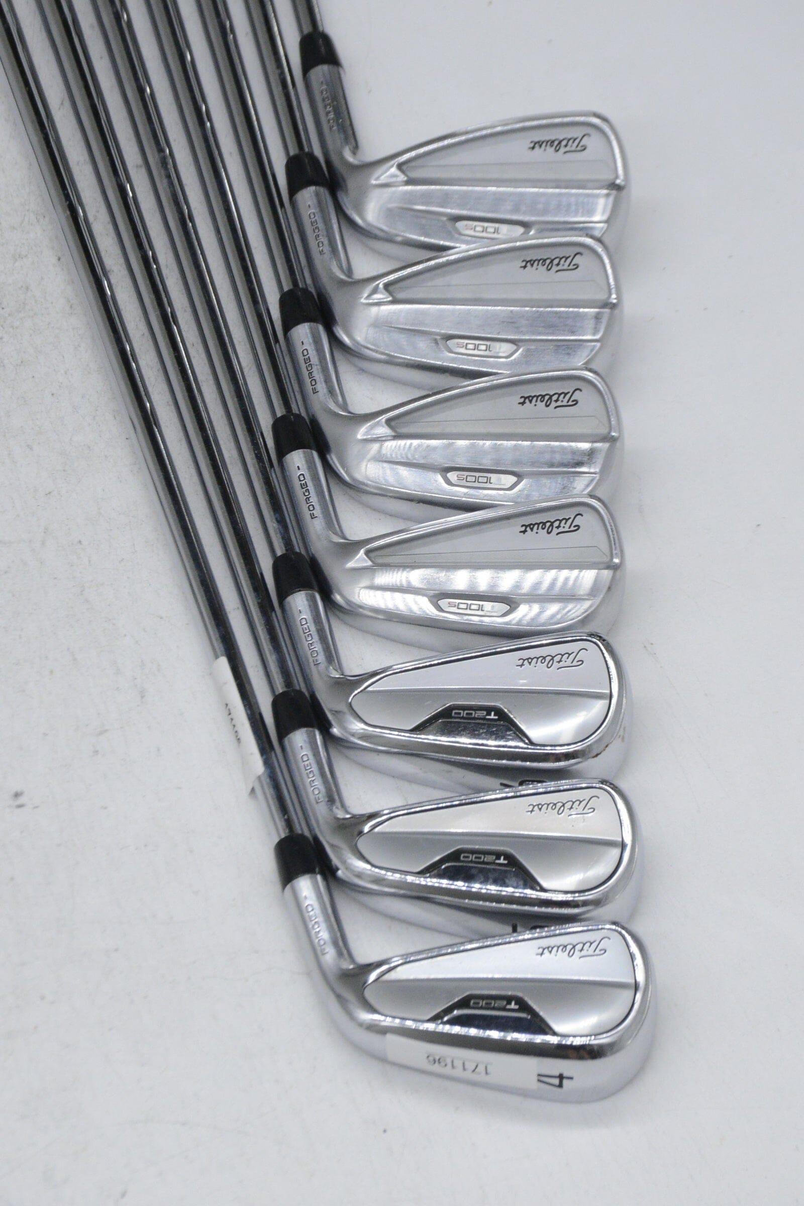 Titleist T200 / T100S Combo 4-PW Iron Set S Flex +0.25" Golf Clubs GolfRoots 