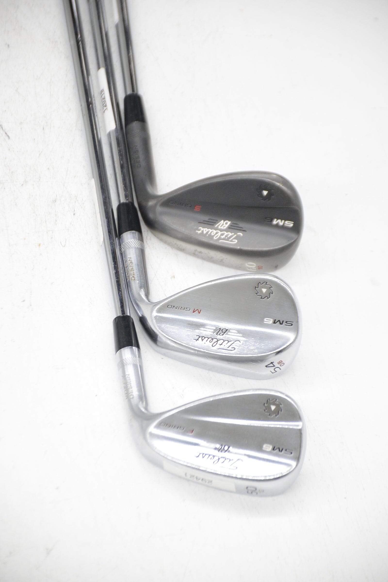 Titleist Vokey SM6 Tour Chrome 50, 54, 60 Degree Wedge Set Wedge Flex Golf Clubs GolfRoots 