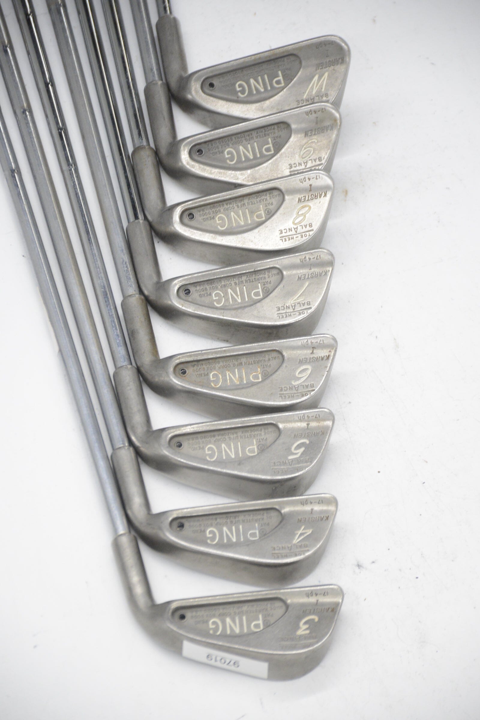 Ping Karsten I 3-PW Iron Set R Flex -0.5" Golf Clubs GolfRoots 