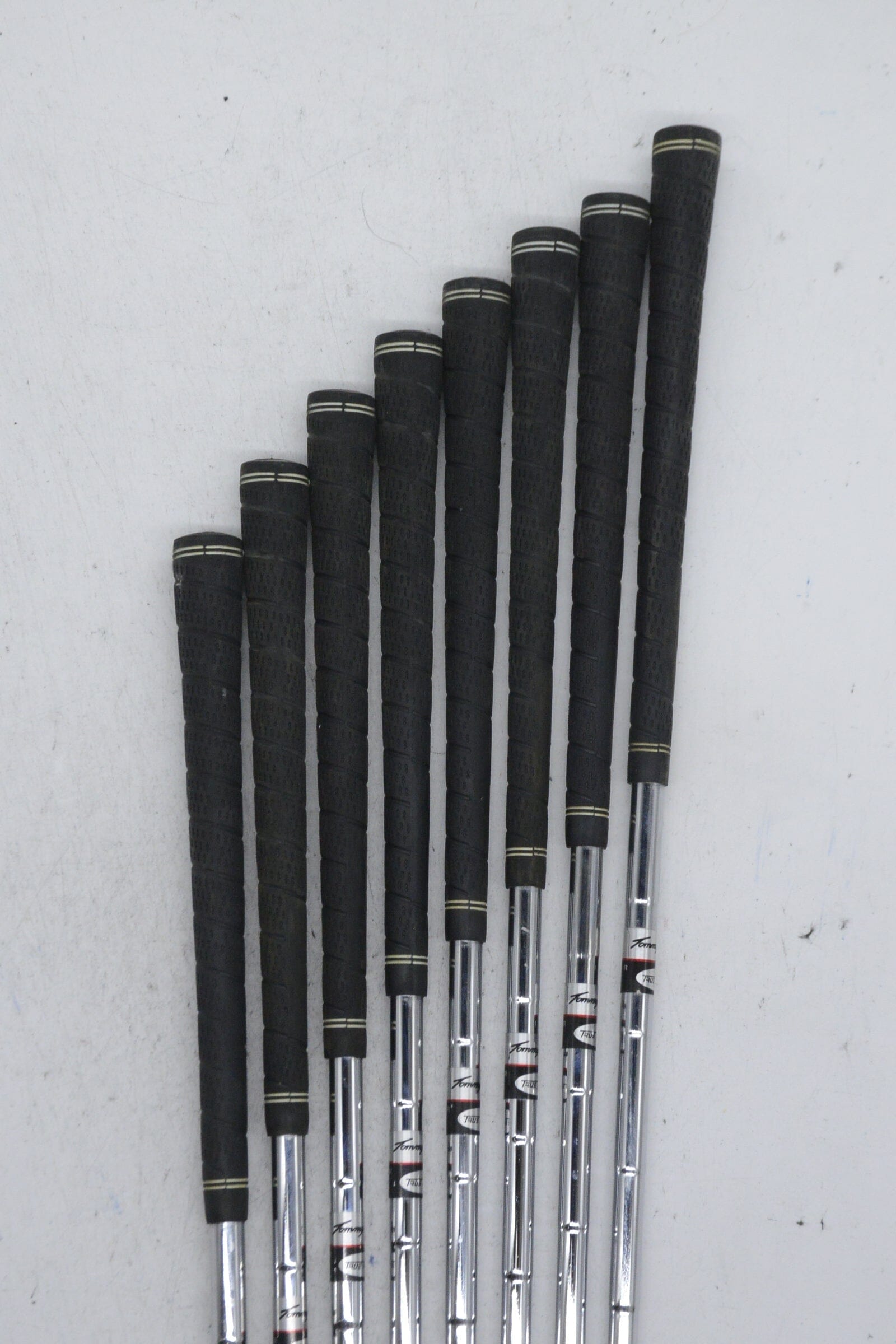 Tommy Armour 845 Stripe 3-PW Iron Set R Flex -0.25" Golf Clubs GolfRoots 