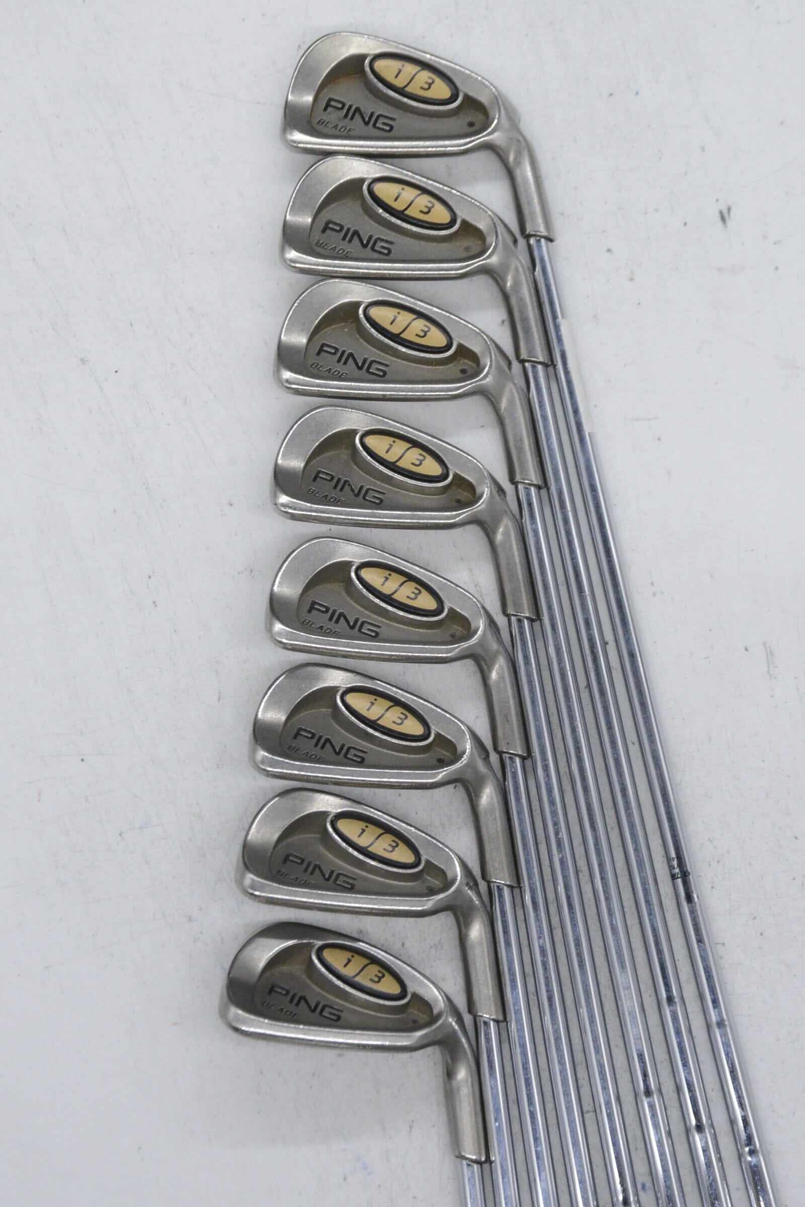 Ping I3 Blade 3-PW Iron Set S Flex +0.25" Golf Clubs GolfRoots 