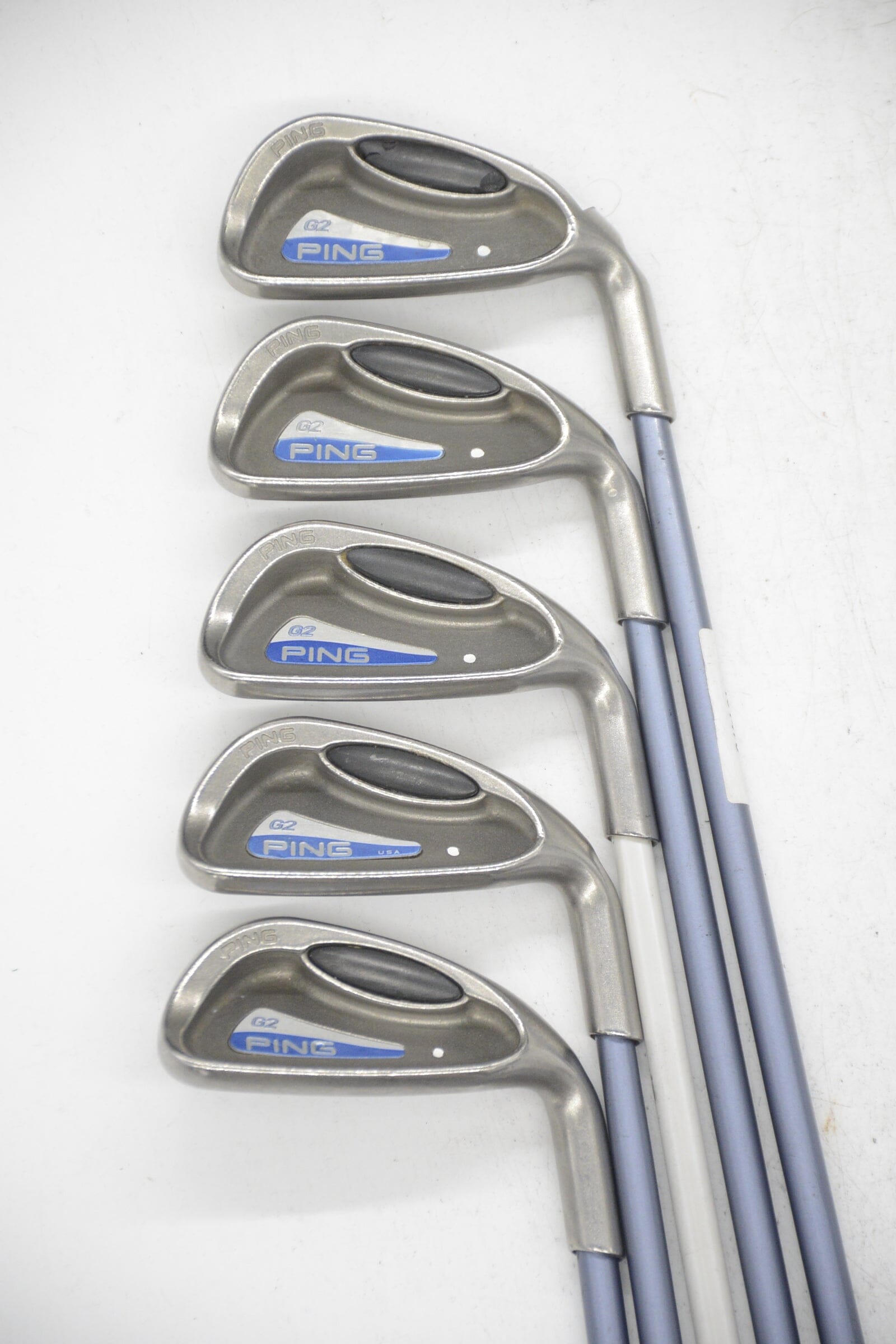 Women's Ping G2 5-9 Iron Set W Flex +0.25" Golf Clubs GolfRoots 