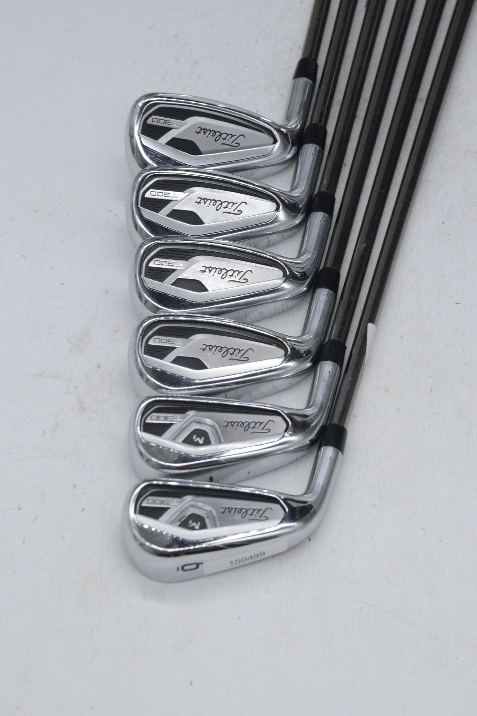Lefty Titleist T300 2021 6-AW Iron Set W Flex +0.25" Golf Clubs GolfRoots 