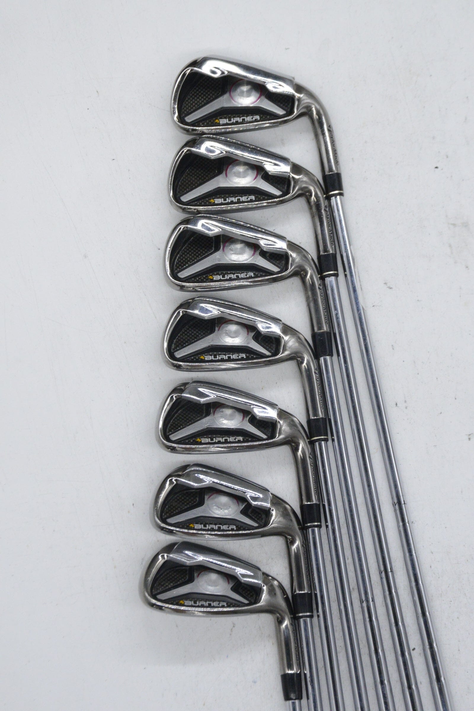 TaylorMade Burner '09 3-9 Iron Set S Flex +0.25" Golf Clubs GolfRoots 