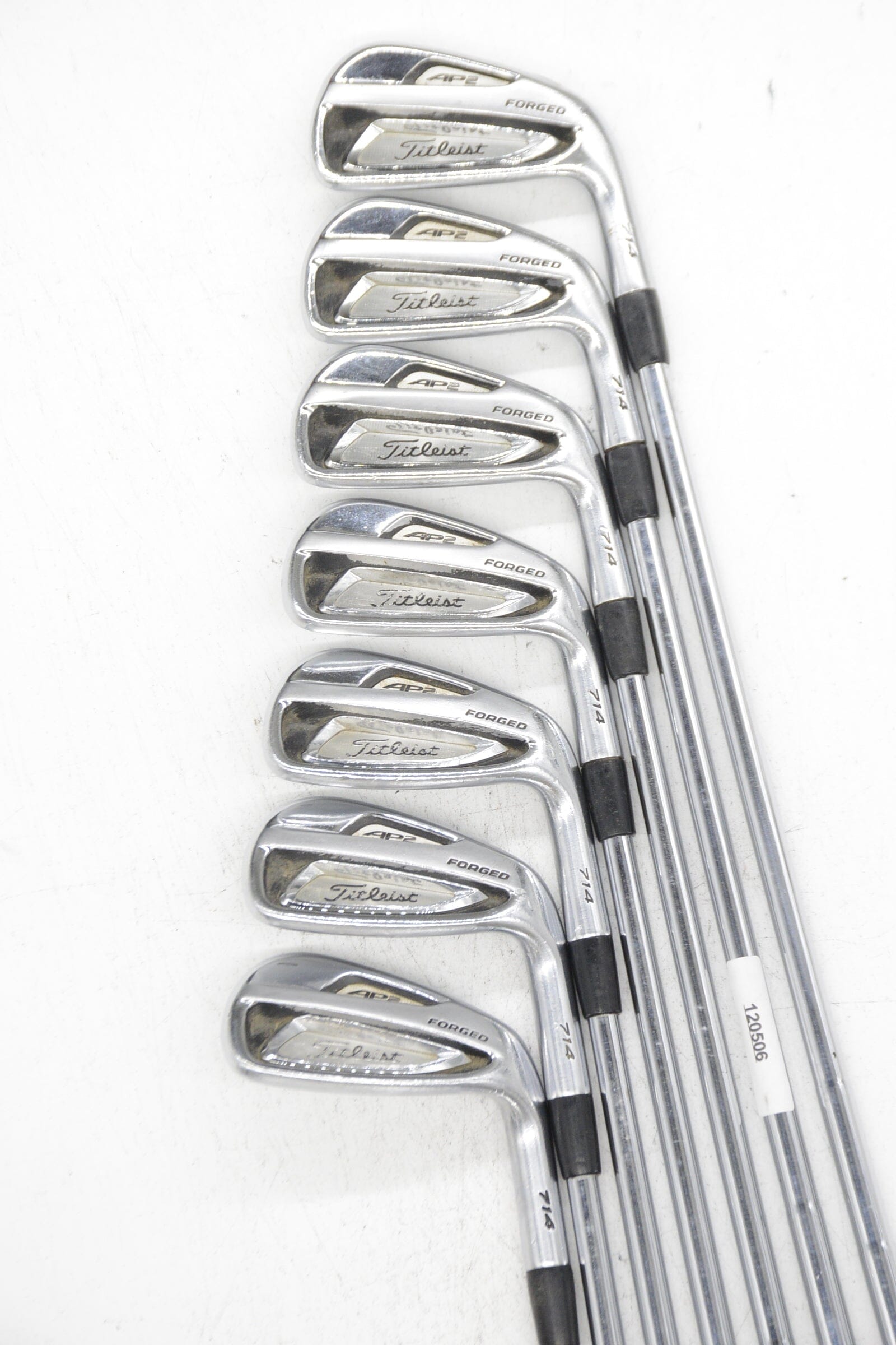 Titleist 714 AP2 Forged 4-PW Iron Set S Flex Std Length Golf Clubs GolfRoots 