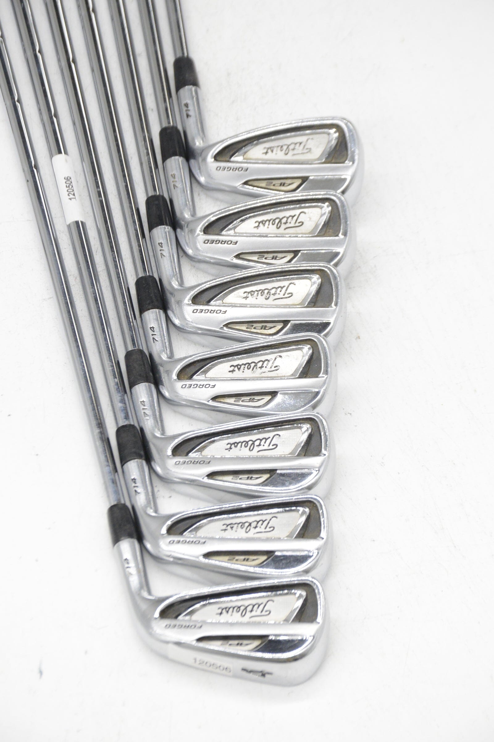 Titleist 714 AP2 Forged 4-PW Iron Set S Flex Std Length Golf Clubs GolfRoots 