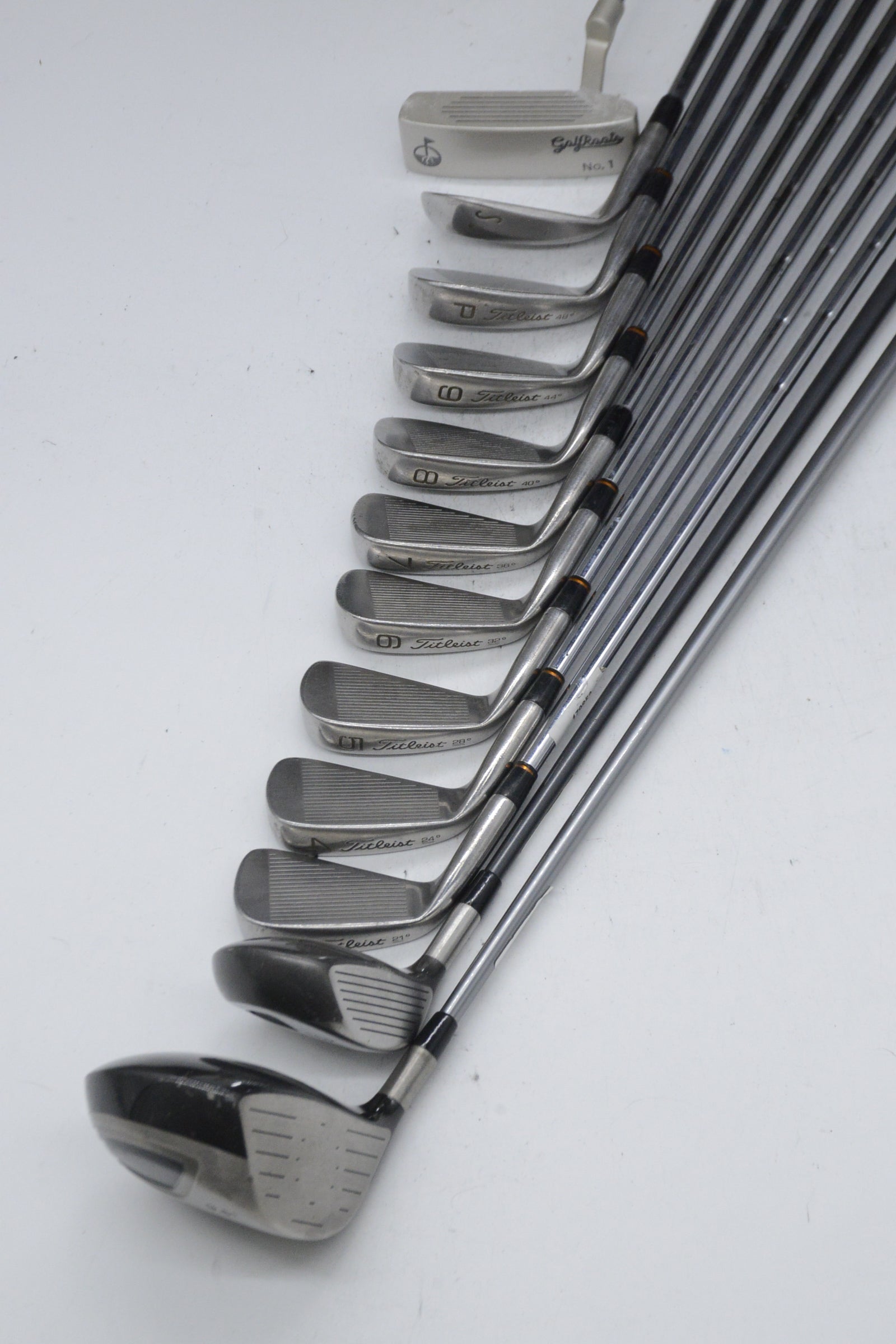 Titleist DCI Black Mixed Full Set S Flex +0.25"