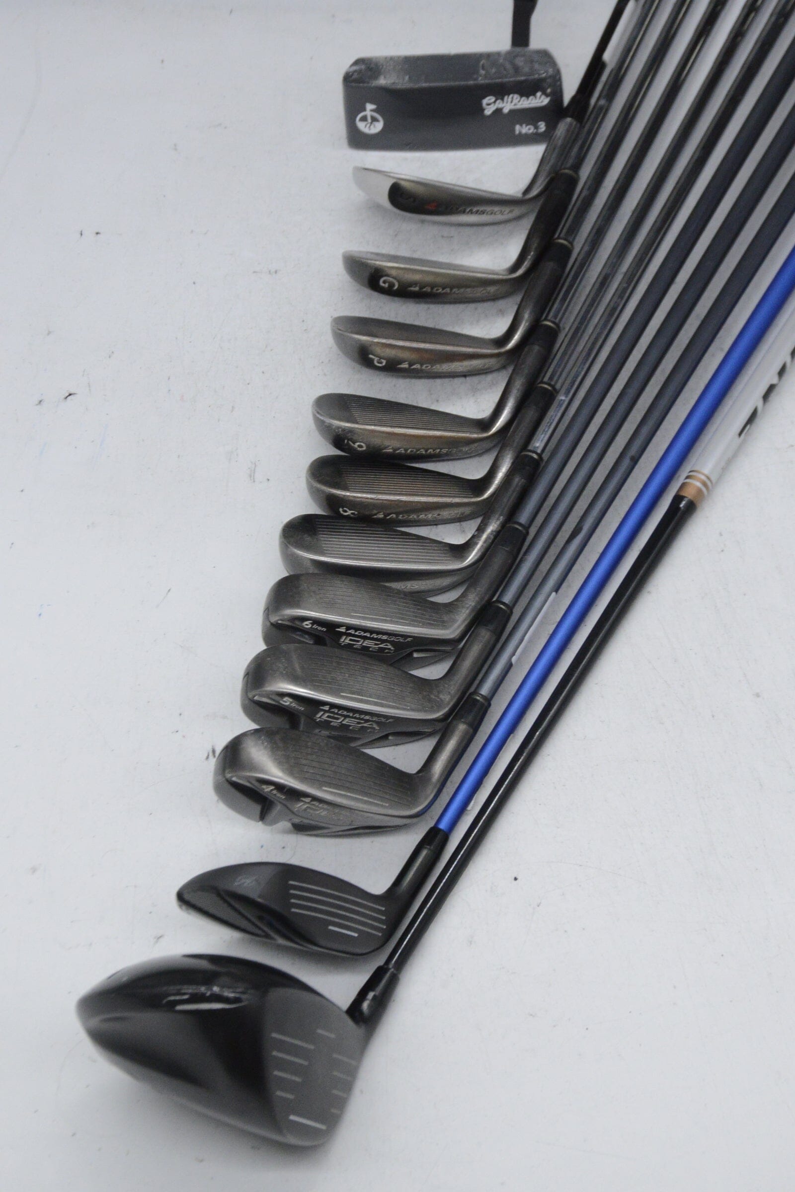 Adams Idea Tech V3 Forged Hybrid Mixed Full Set R Flex +0.75" Golf Clubs GolfRoots 