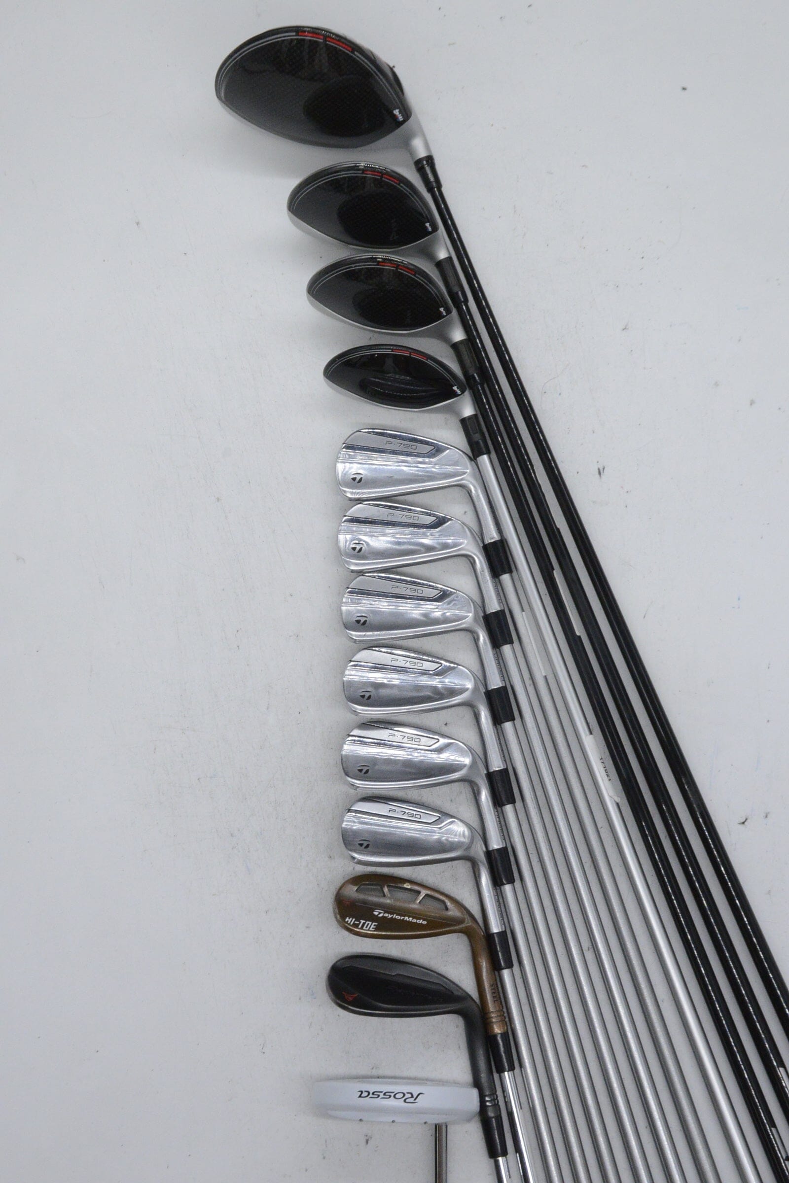 TaylorMade P790 2019 Mixed Full Set R Flex +0.25" Golf Clubs GolfRoots 