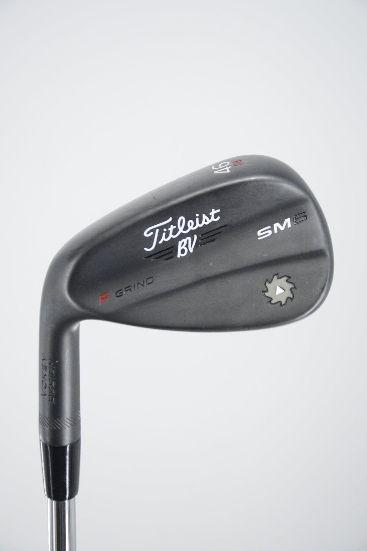 Lefty Titleist Vokey SM6 Jet Black 46 Degree Wedge S Flex 36" Golf Clubs GolfRoots 