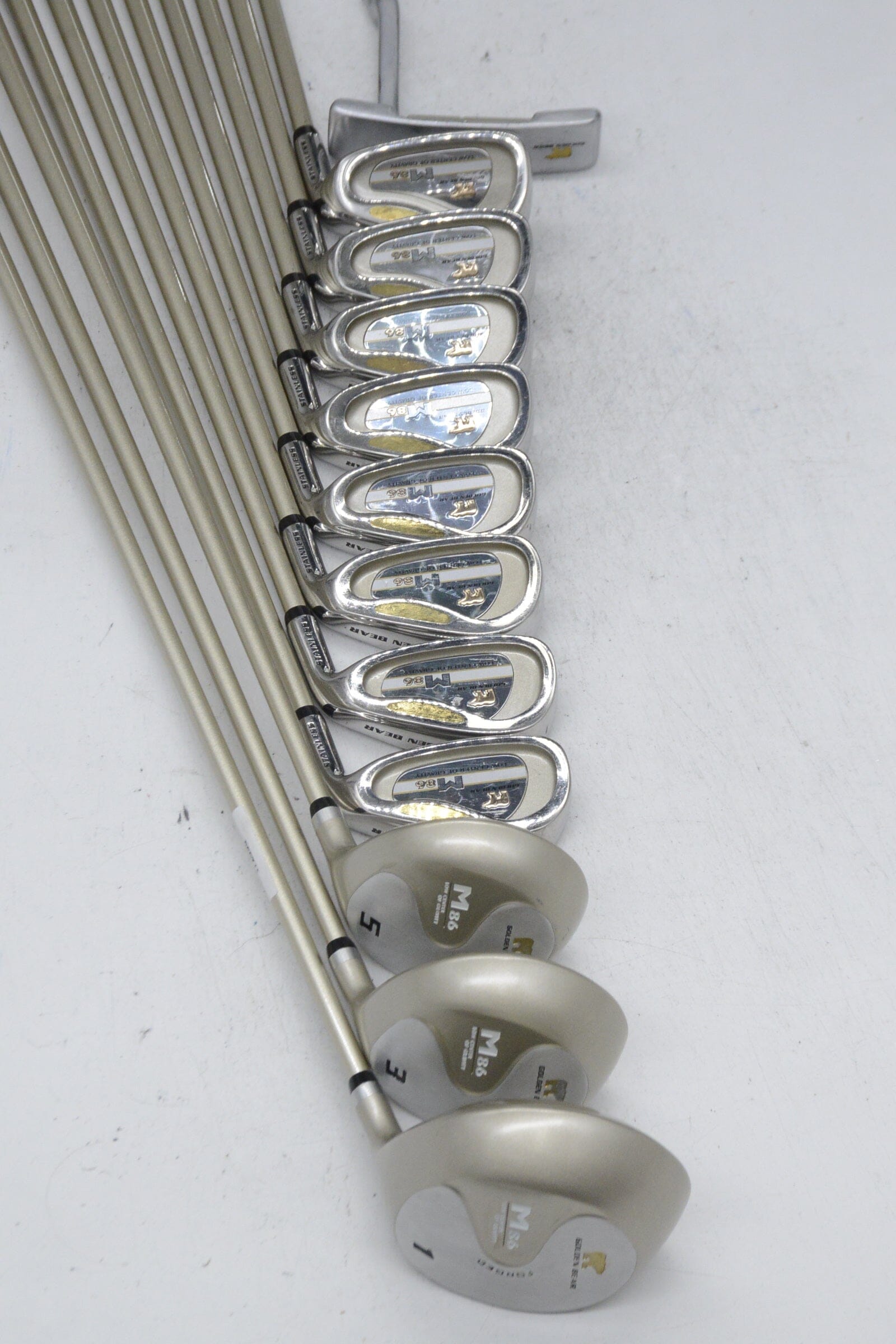 Women's Nicklaus Golden Bear M86 Mixed Full Set W Flex -0.5" Golf Clubs GolfRoots 