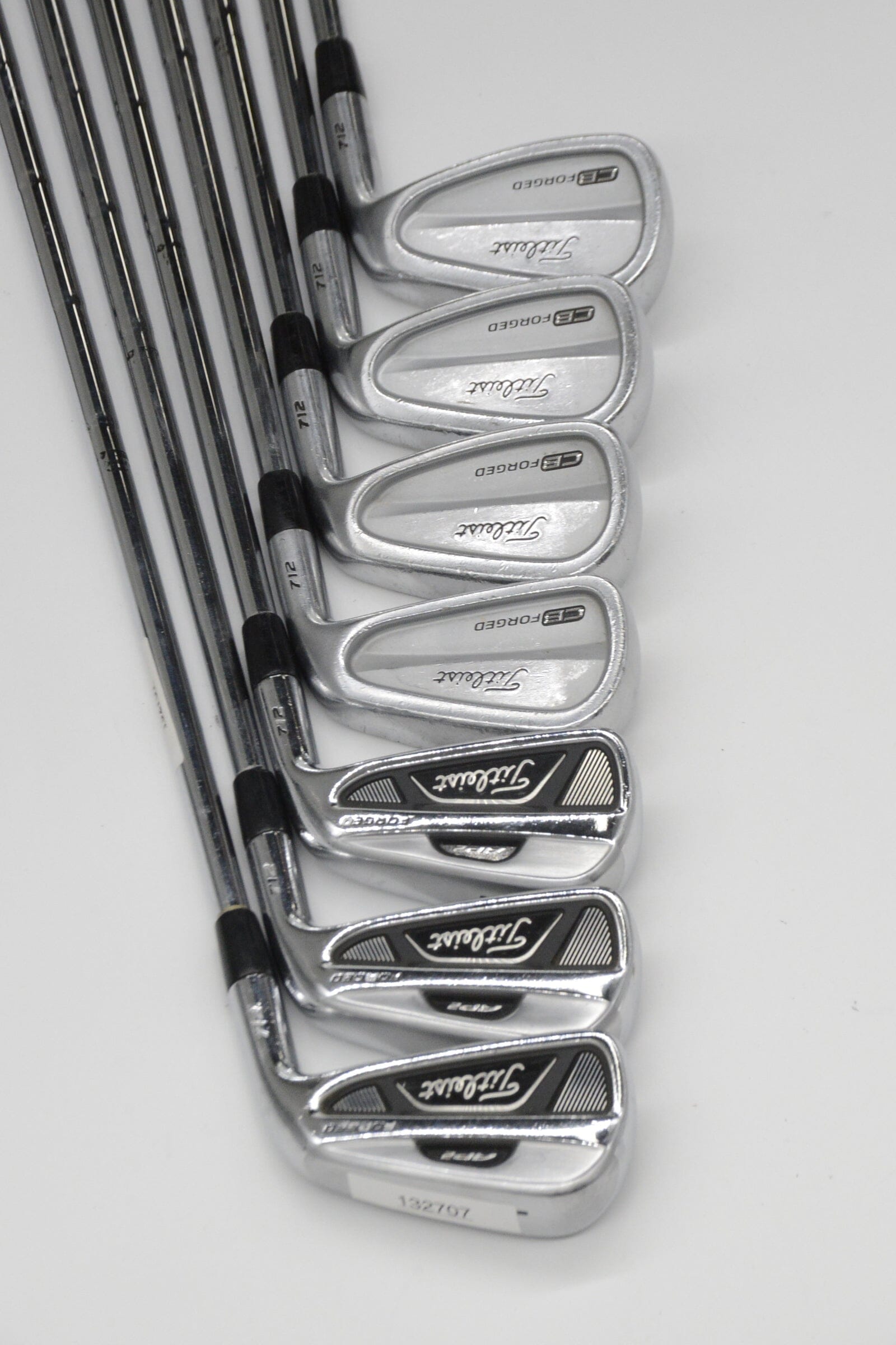 Titleist 712 AP2 Forged / 712 CB Forged Combo 4-PW Iron Set X Flex +0.75" Golf Clubs GolfRoots 