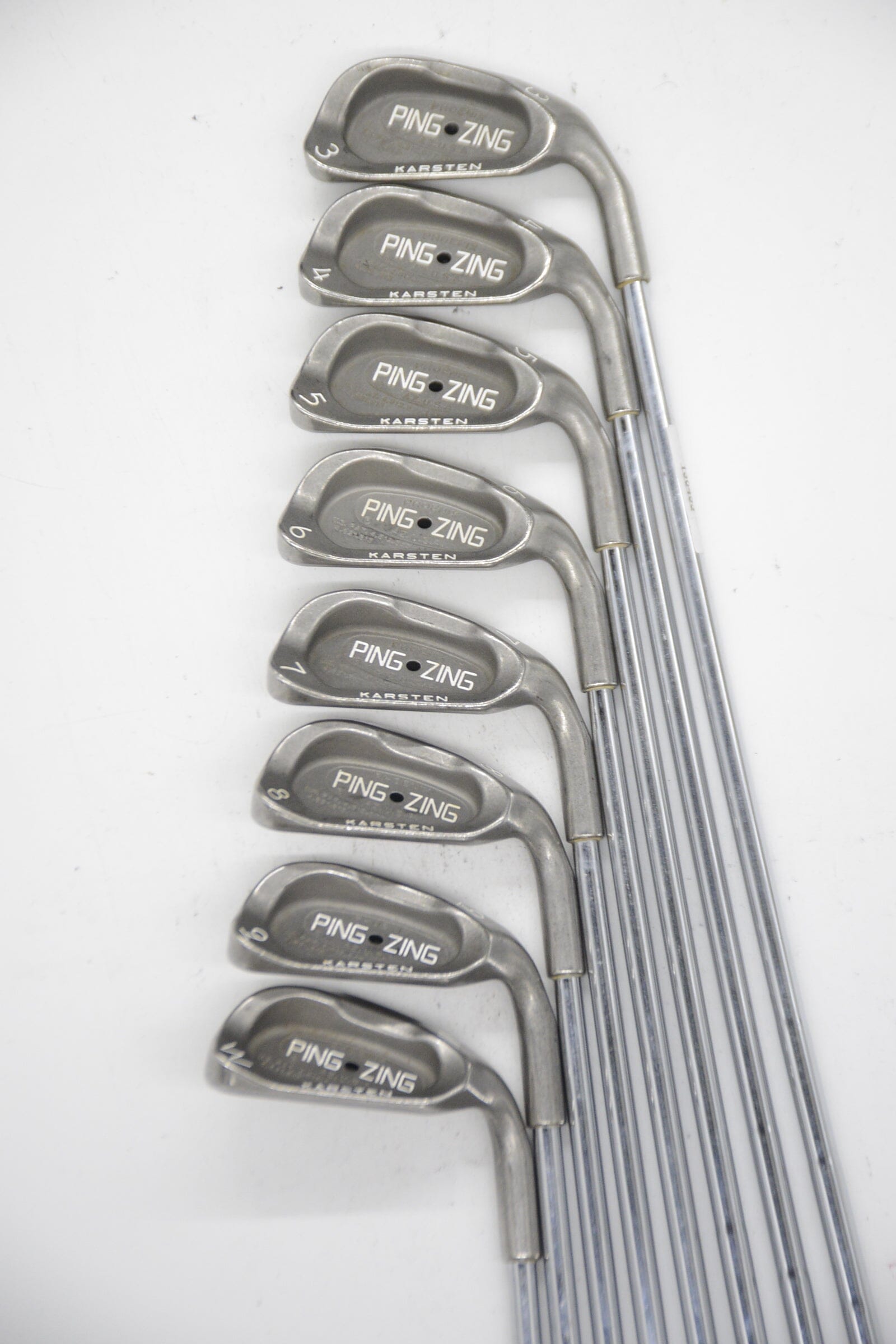 Ping Zing 3-PW Iron Set S Flex -0.25" Golf Clubs GolfRoots 