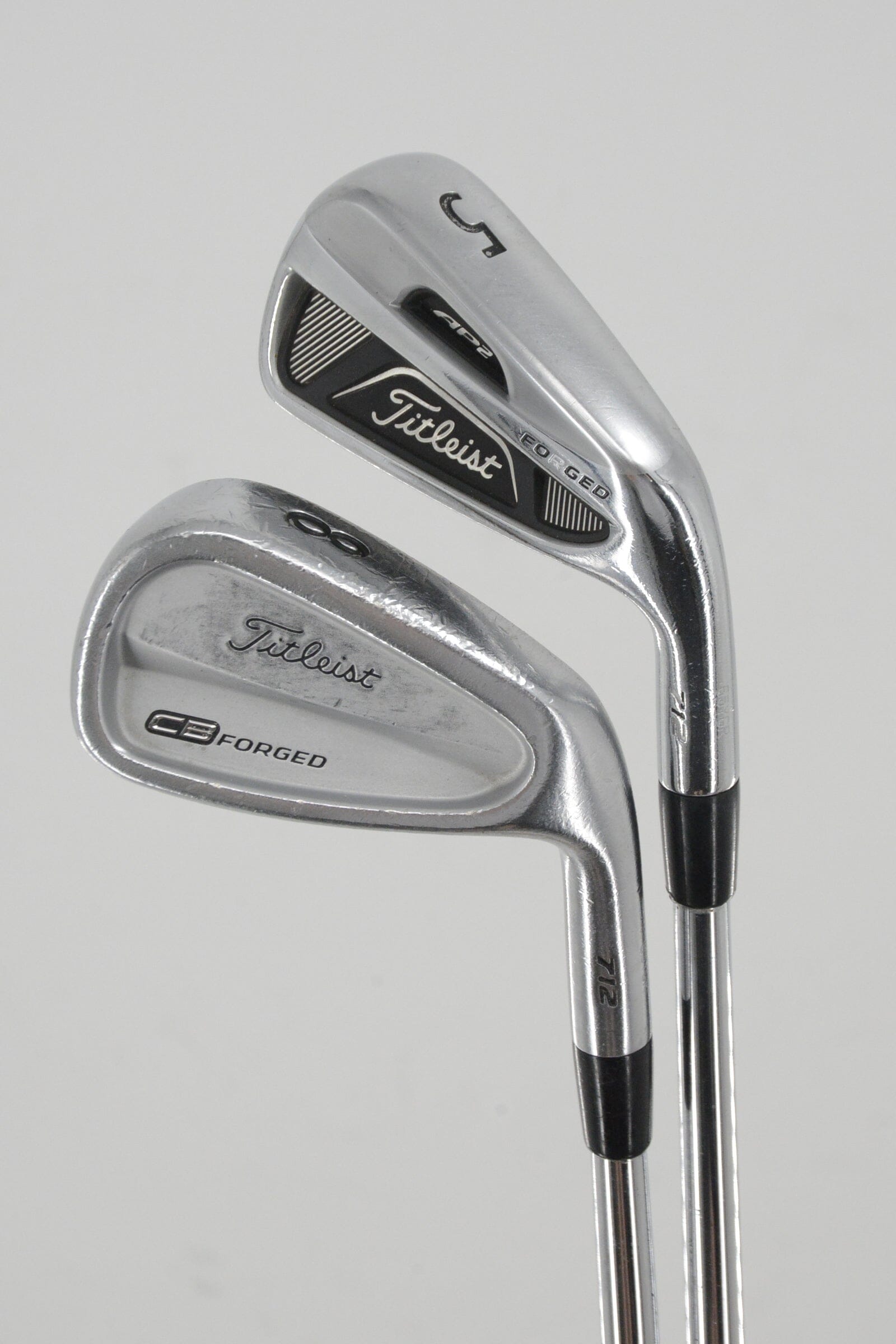 Titleist 712 AP2 Forged / 712 CB Forged Combo 4-PW Iron Set X Flex +0.75" Golf Clubs GolfRoots 