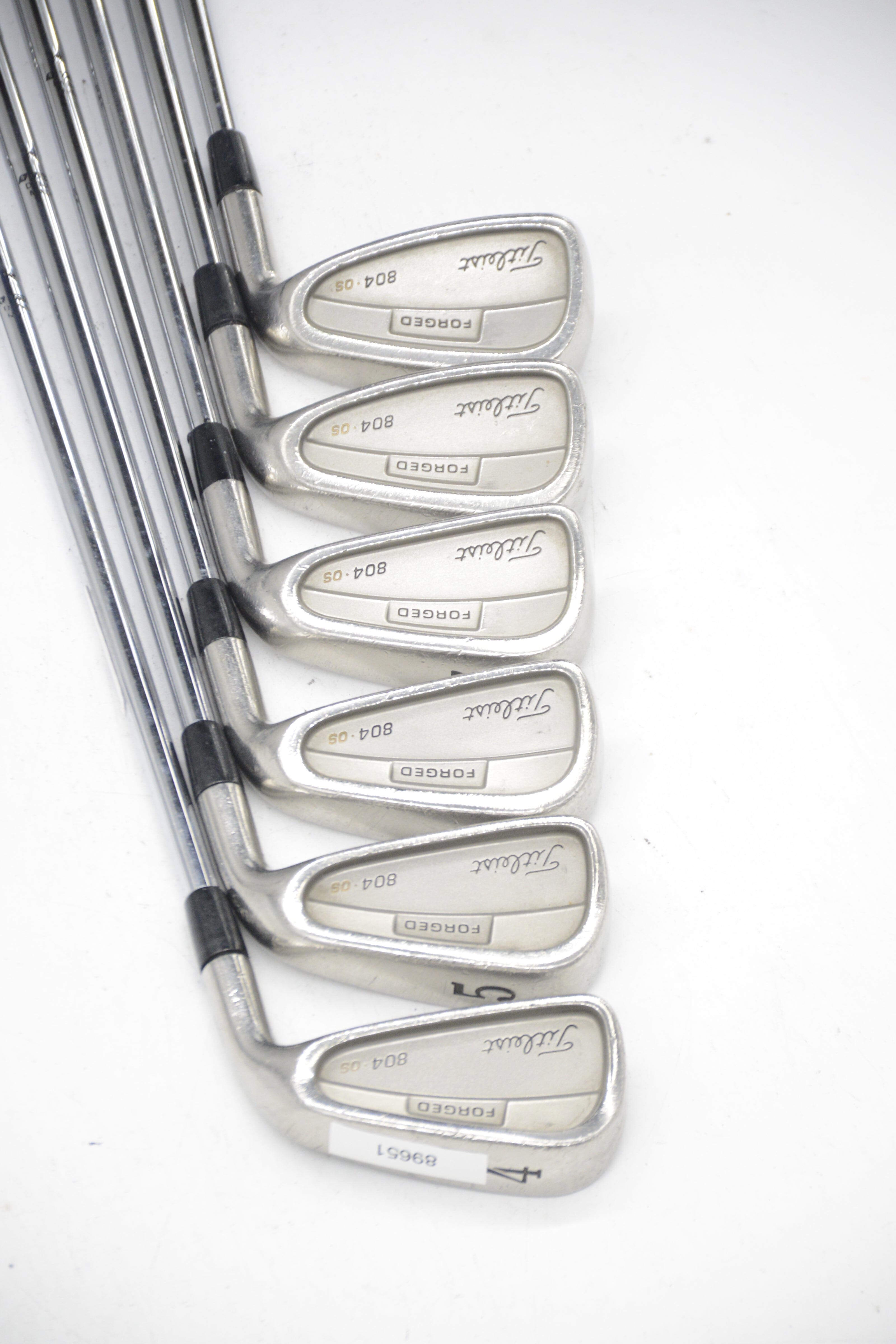 Titleist 804.OS 4-9 Iron Set S Flex +1.75" Golf Clubs GolfRoots 