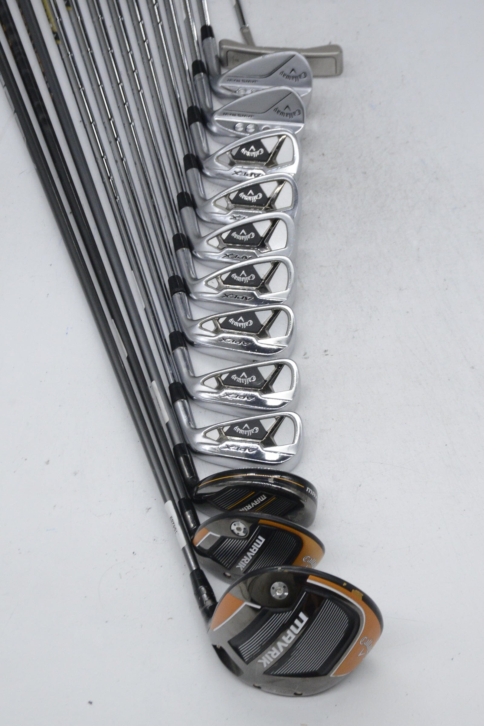 Callaway Apex 21 Mixed Full Set S Flex Std Length Golf Clubs GolfRoots 