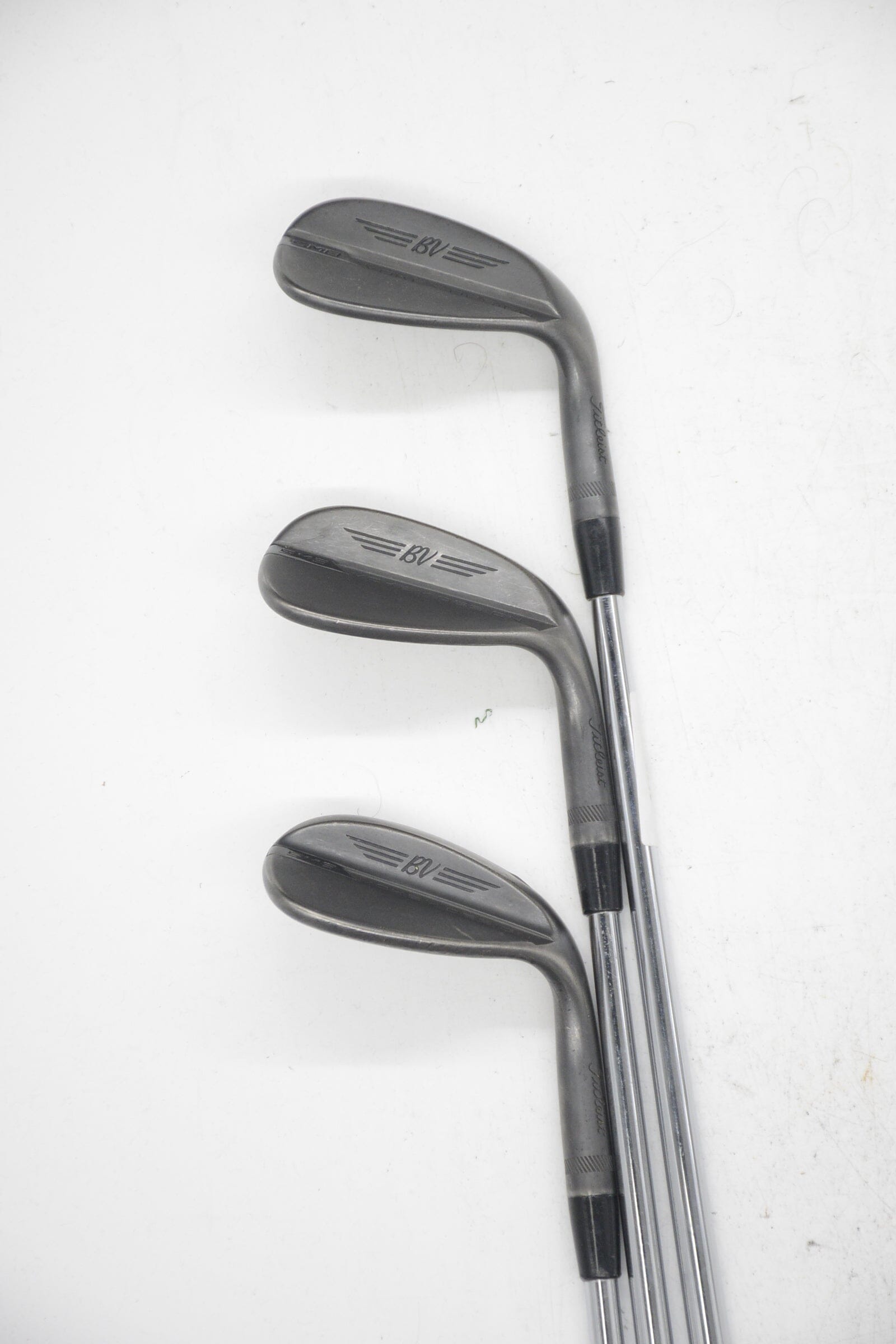 Titleist Vokey SM8 Jet Black 50, 54, 58 Degree Wedge Set X Flex