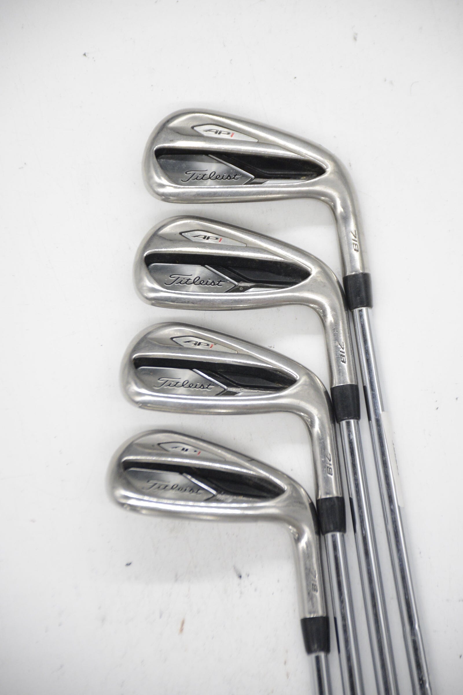Titleist 718 AP1 7-PW Iron Set R Flex +0.5" Golf Clubs GolfRoots 