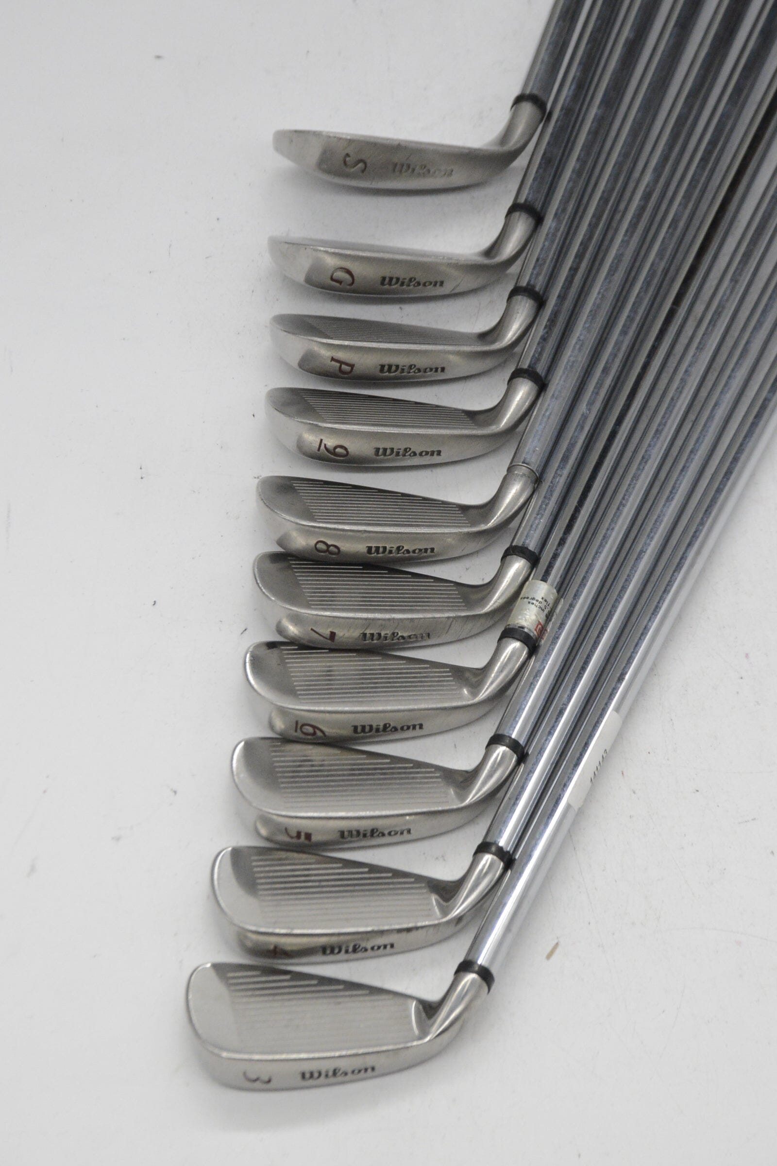 Wilson Deep Red 3-SW Iron Set R Flex Std Length Golf Clubs GolfRoots 