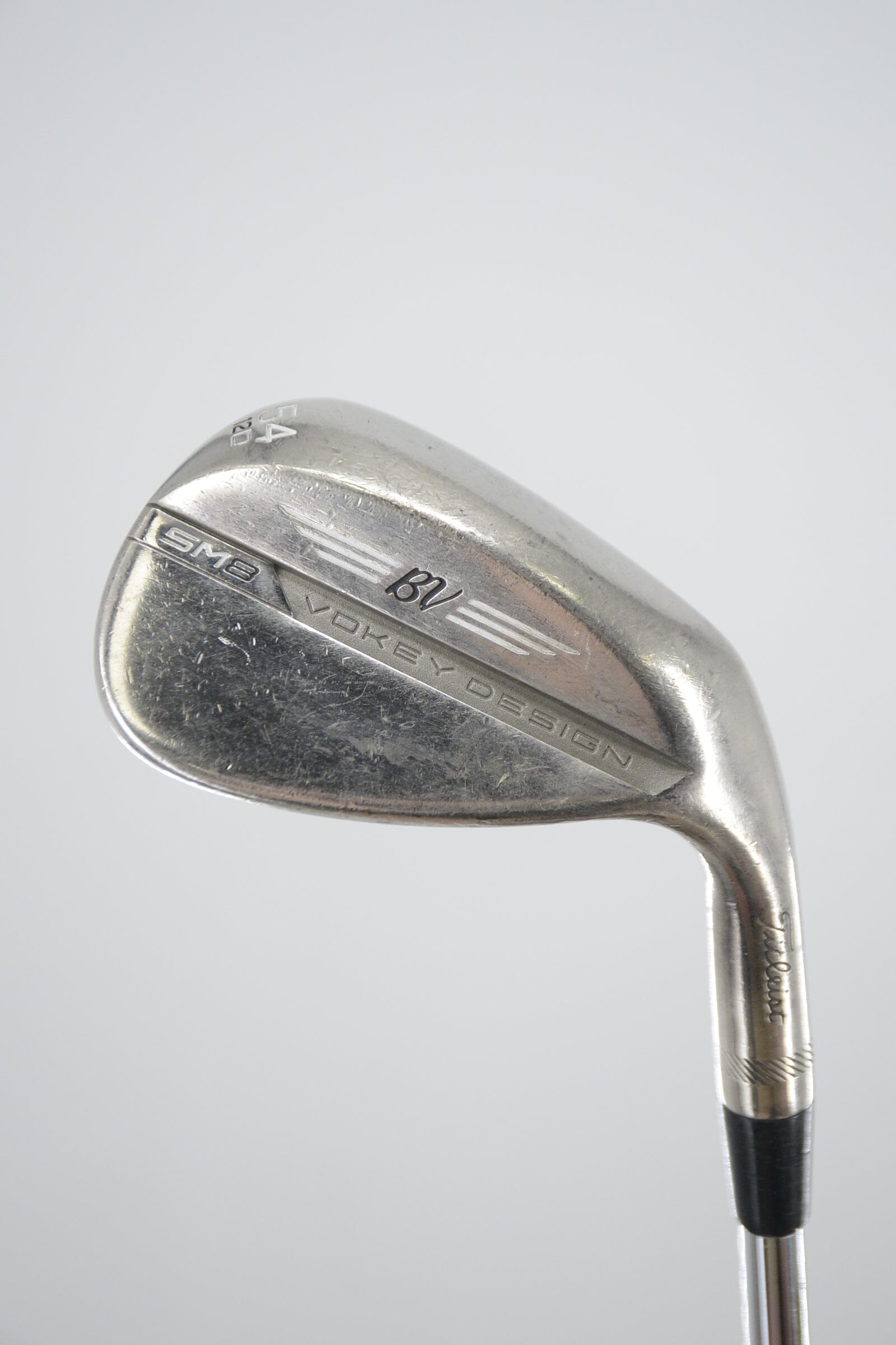 Titleist Vokey SM8 Brushed Steel 54 Degree Wedge S Flex 35.25" Golf Clubs GolfRoots 