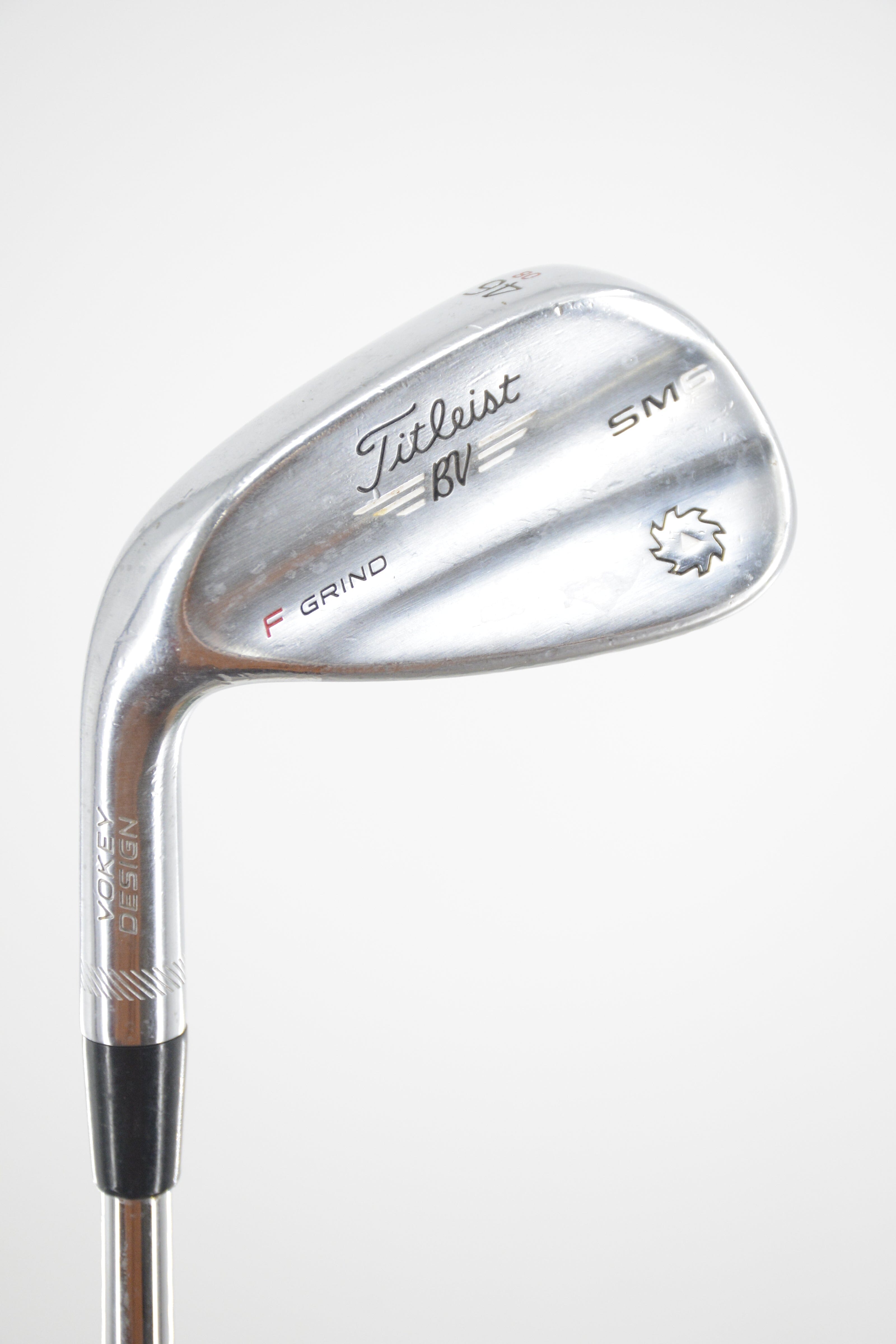 Lefty Titleist Vokey SM6 Tour Chrome 46 Degree Wedge Wedge Flex 35.5" Golf Clubs GolfRoots 