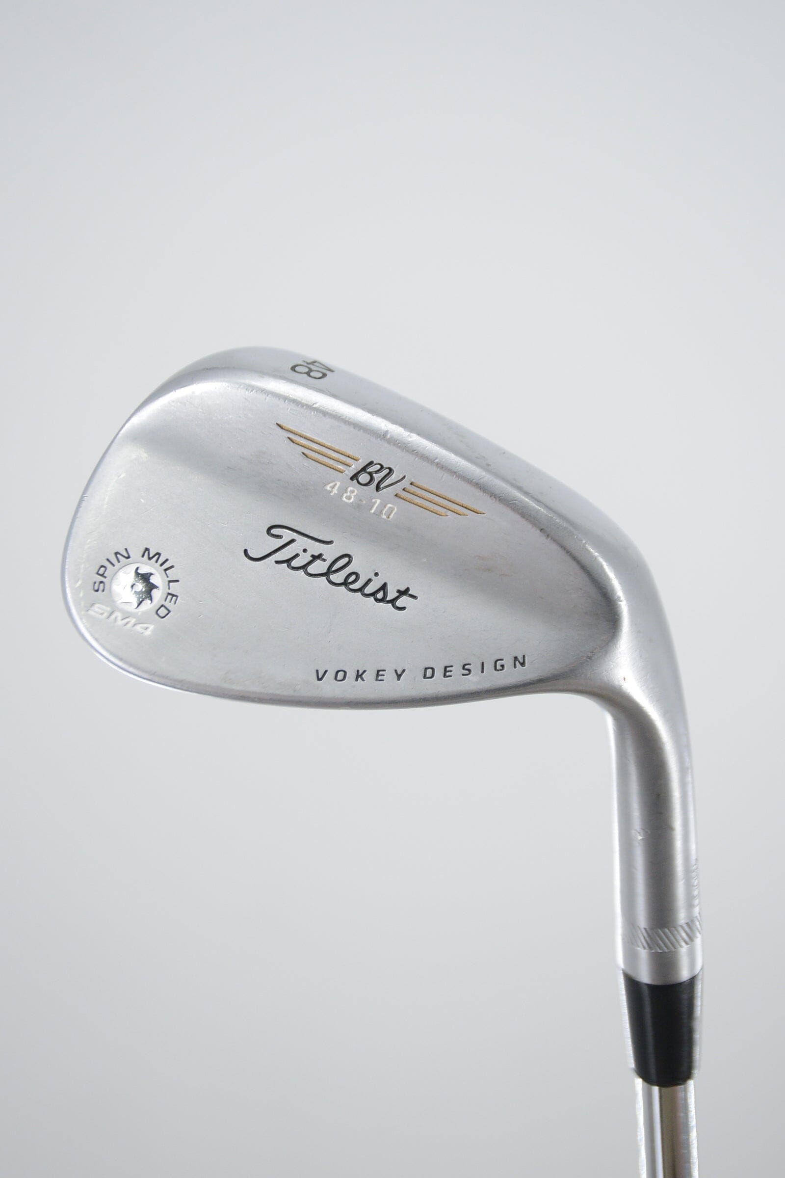Titleist Vokey SM4 Tour Chrome 48 Degree Wedge S Flex 36.25" Golf Clubs GolfRoots 