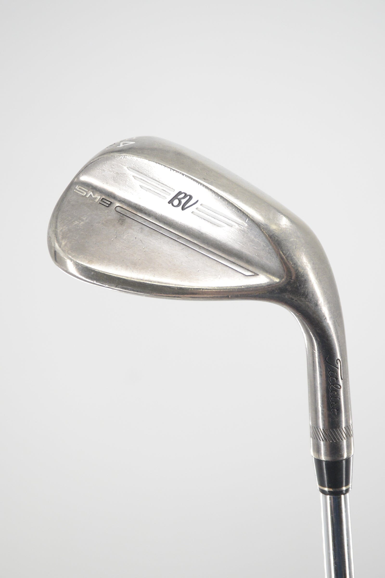Titleist Vokey SM9 Brushed Steel 54 Degree Wedge S Flex 35" Golf Clubs GolfRoots 