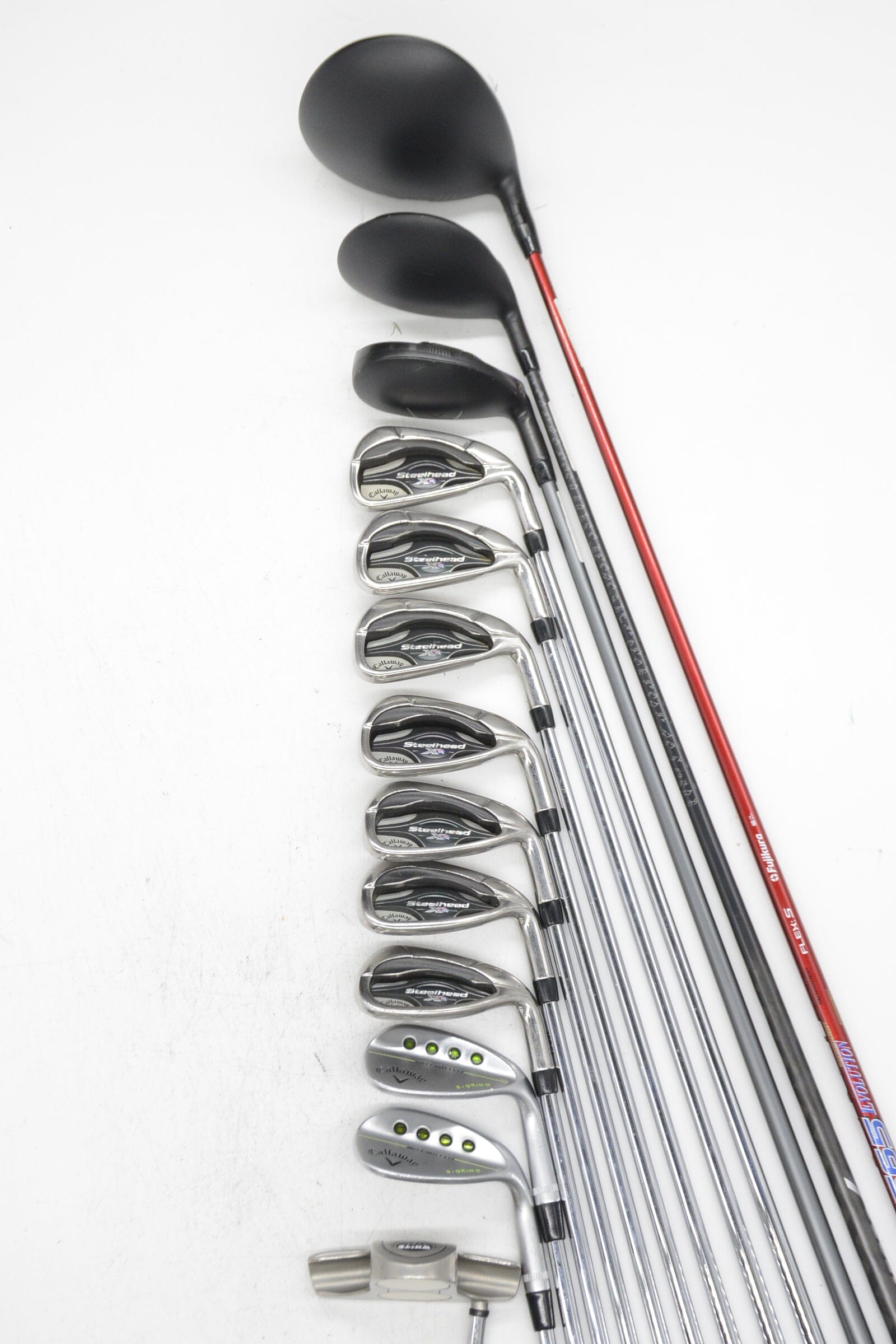 Callaway Steelhead XR Mixed Full Set S Flex Std Length Golf Clubs GolfRoots 