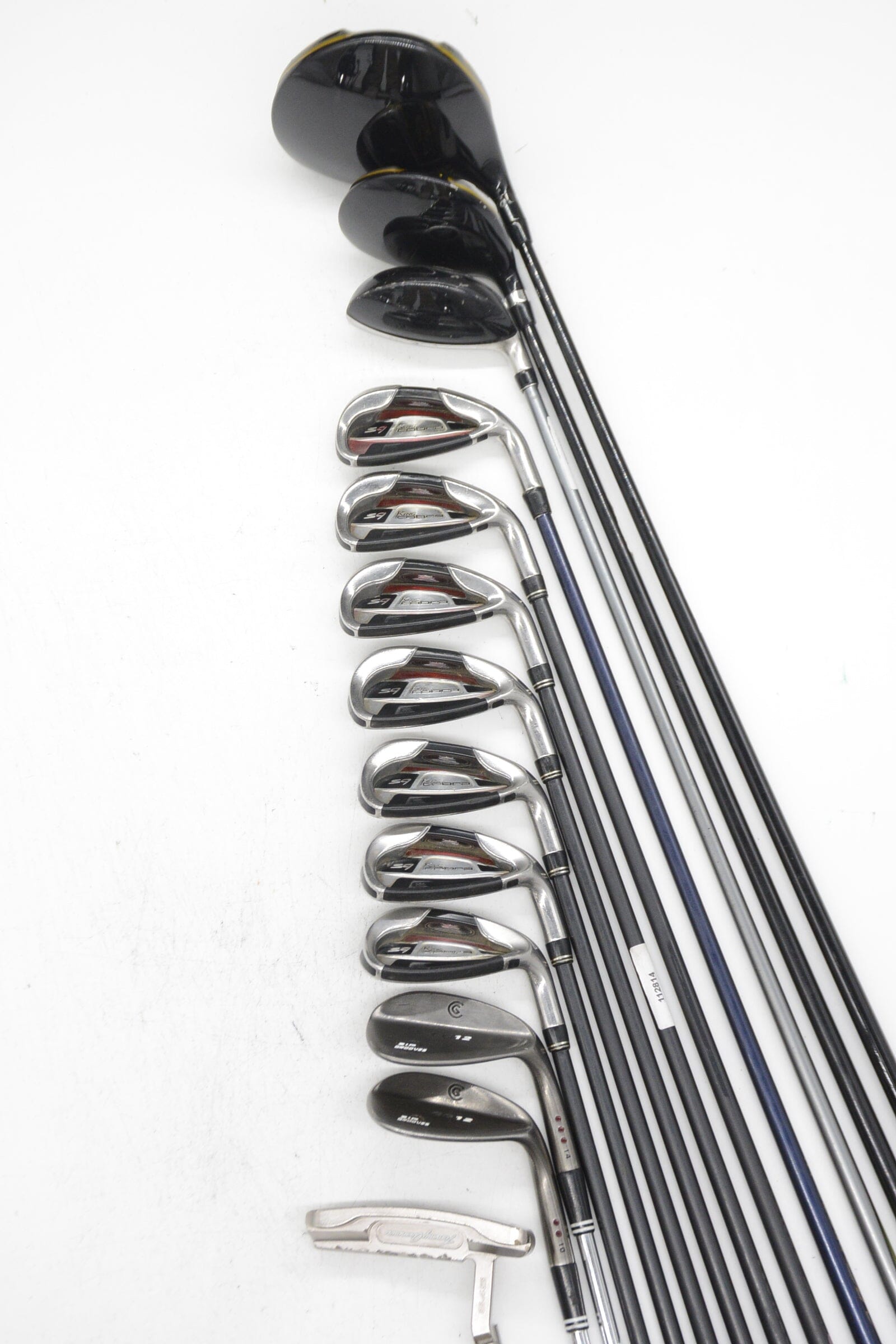 Cobra S9 2008 Mixed Full Set R Flex -0.5" Golf Clubs GolfRoots 