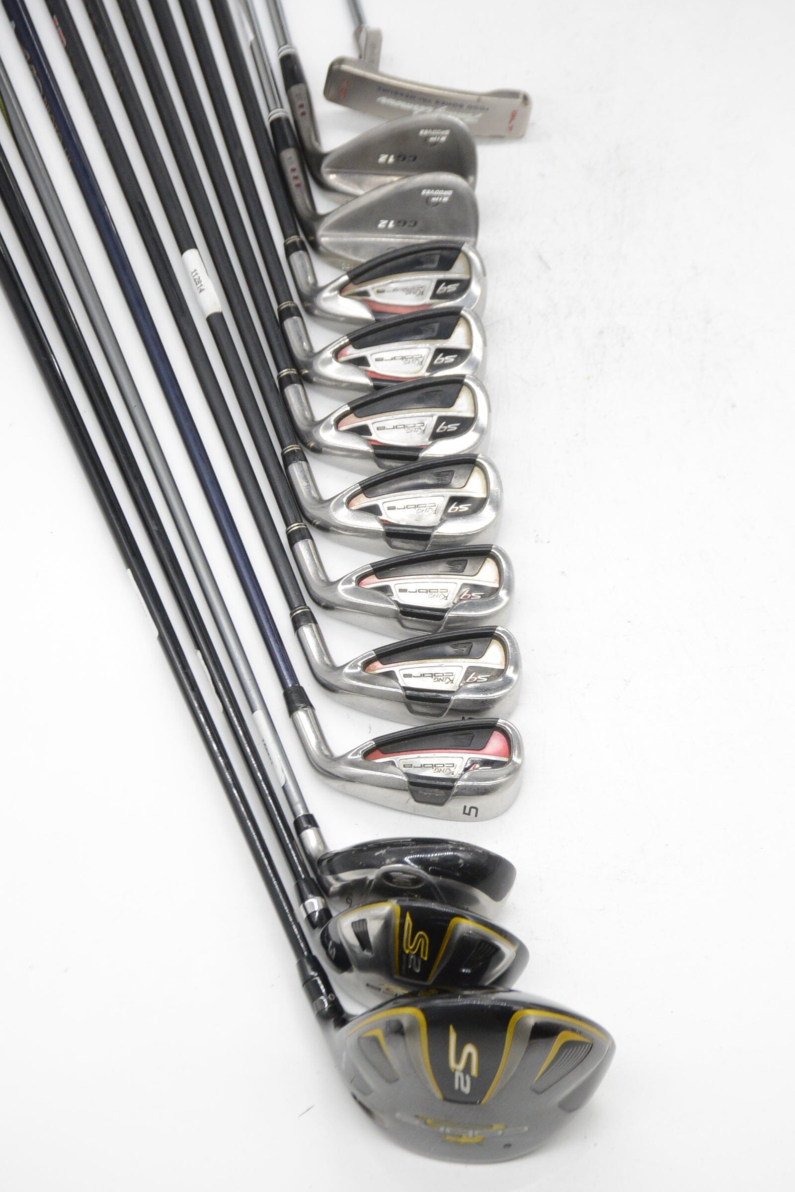 Cobra S9 2008 Mixed Full Set R Flex -0.5" Golf Clubs GolfRoots 