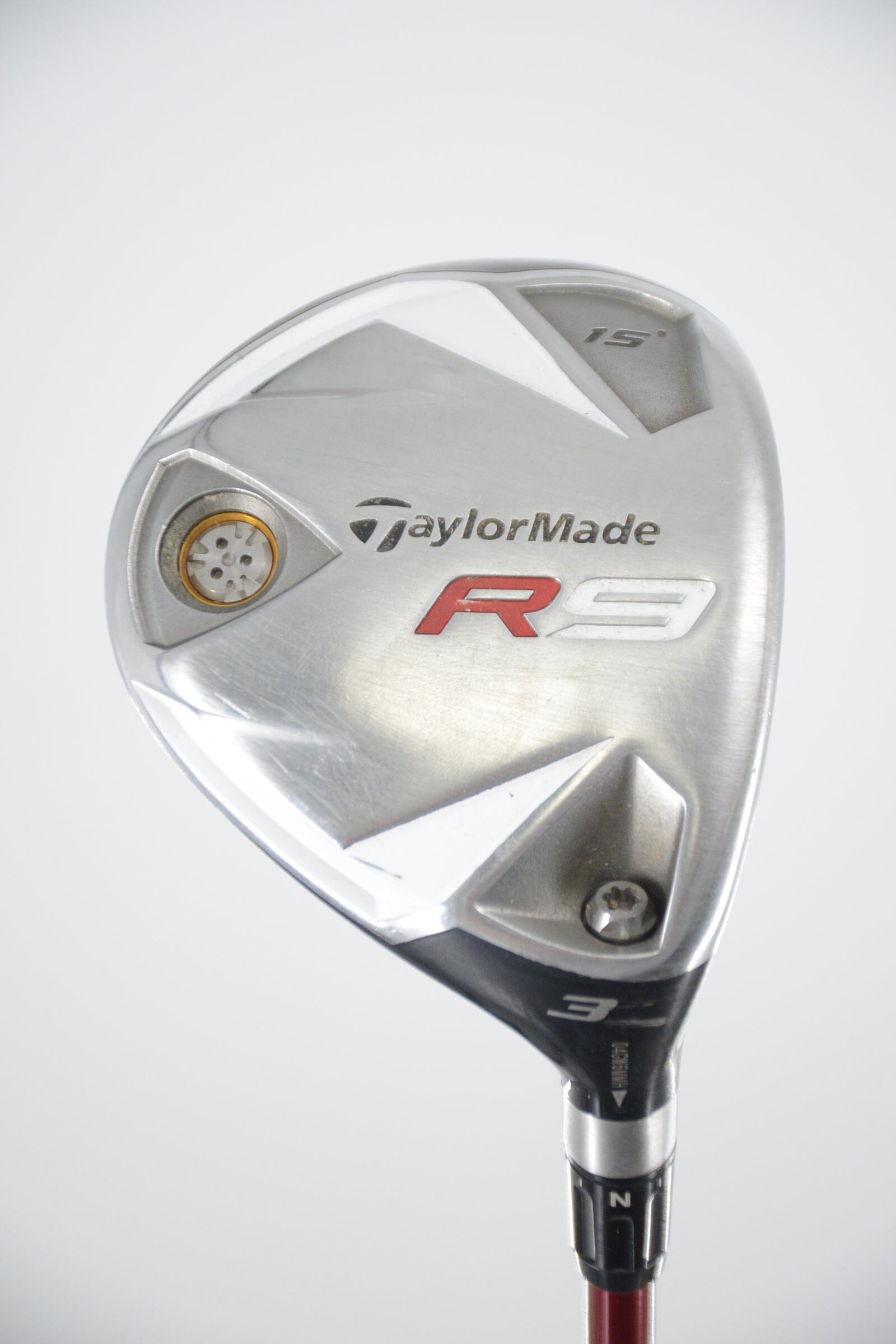 *Dented* TaylorMade R9 3 Wood S Flex 42.75" Golf Clubs GolfRoots 