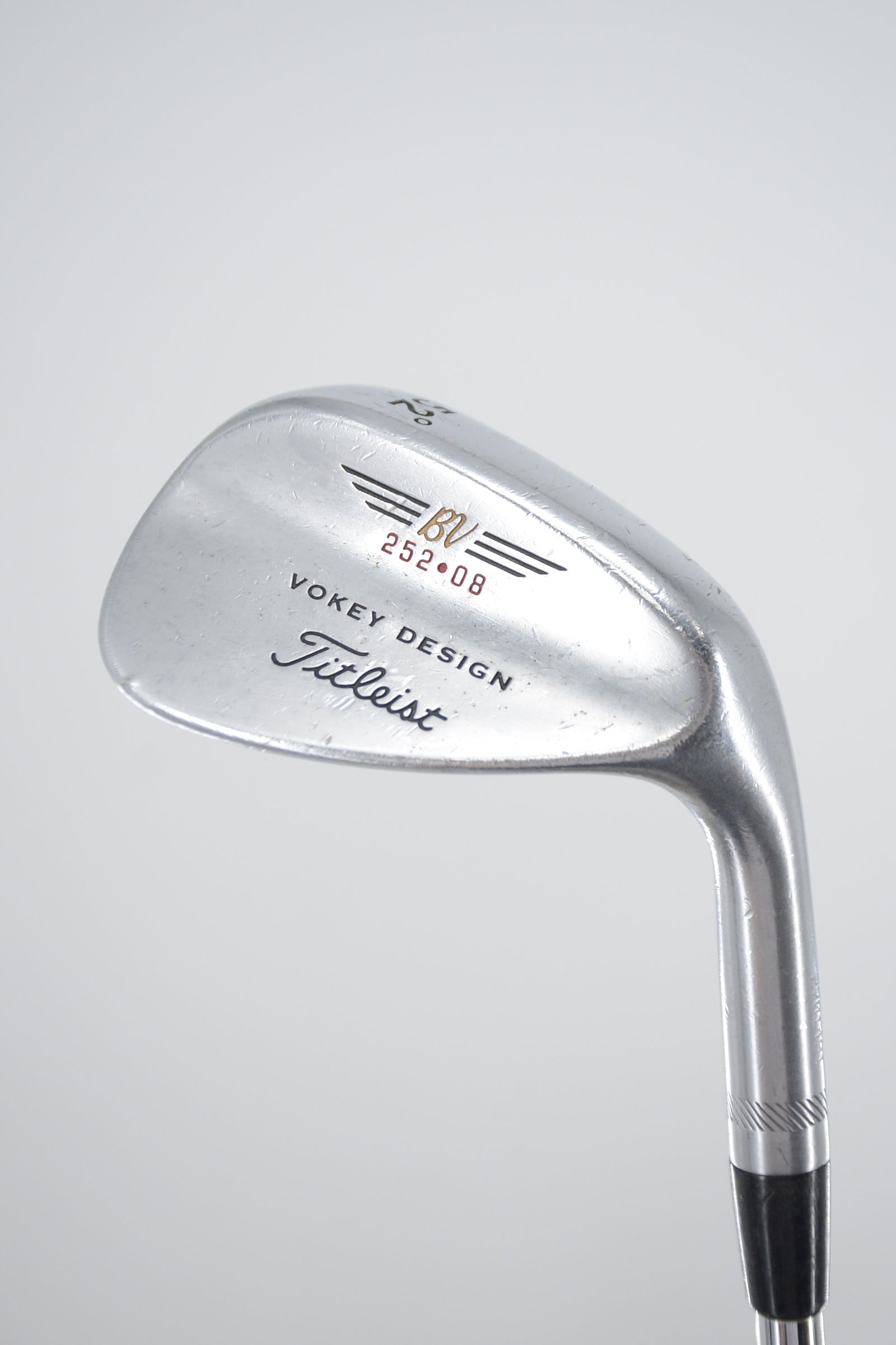 Titleist Vokey Chrome 200 Series 52 Degree Wedge S Flex 35.25"
