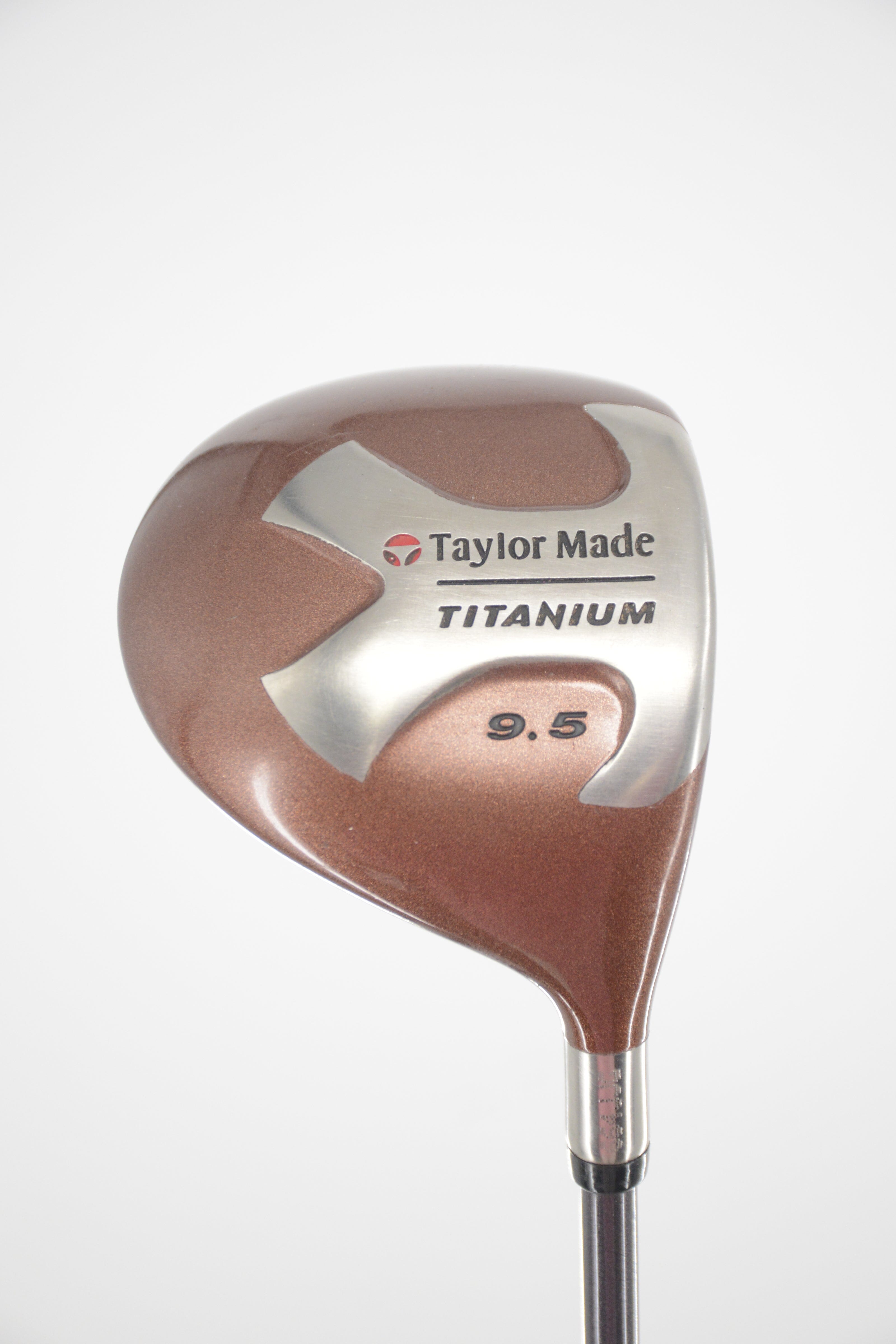 TaylorMade Titanium Bubble 9.5 Degree Driver S Flex 45.25" Golf Clubs GolfRoots 