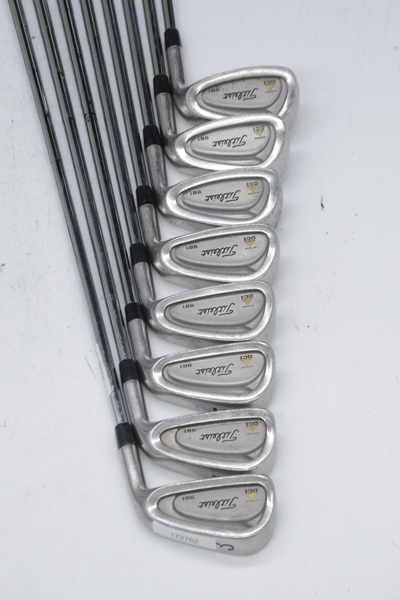 Titleist DCI 981 3-PW Iron Set S Flex -0.25" Golf Clubs GolfRoots 