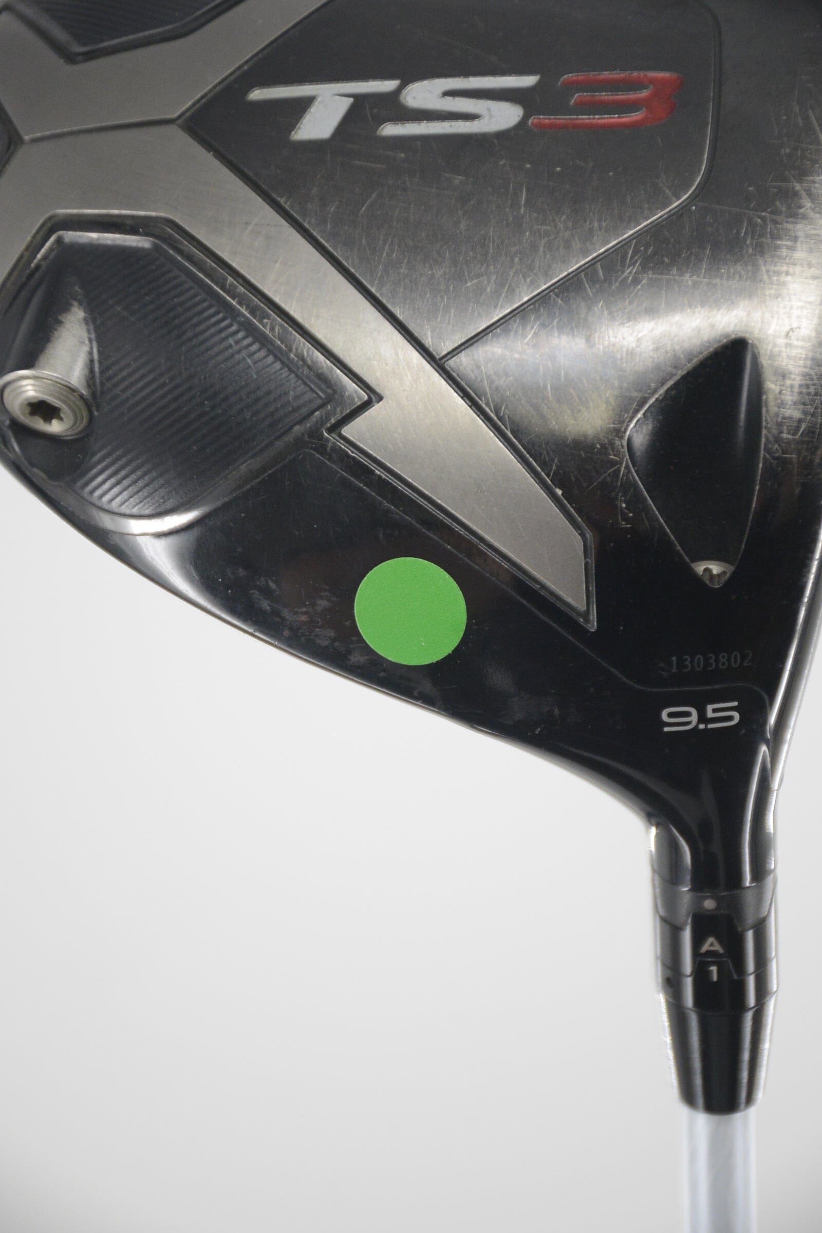 *Dented* Titleist TS3 9.5 Degree Driver S Flex 45.5" Golf Clubs GolfRoots 