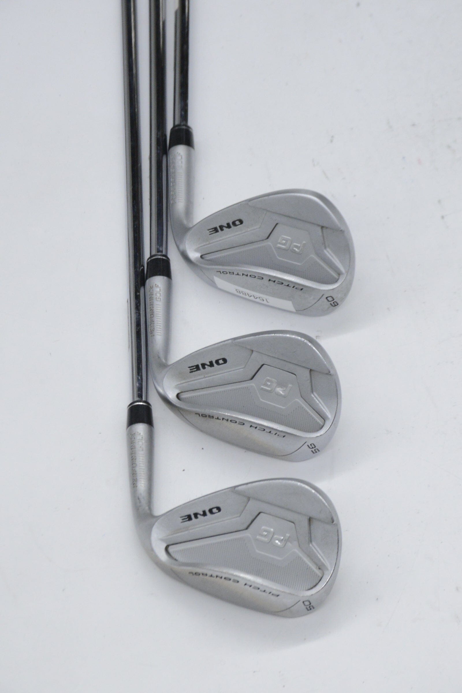 Performance Golf One 50, 56, 60 Degree Wedge Set Wedge Flex Golf Clubs GolfRoots 