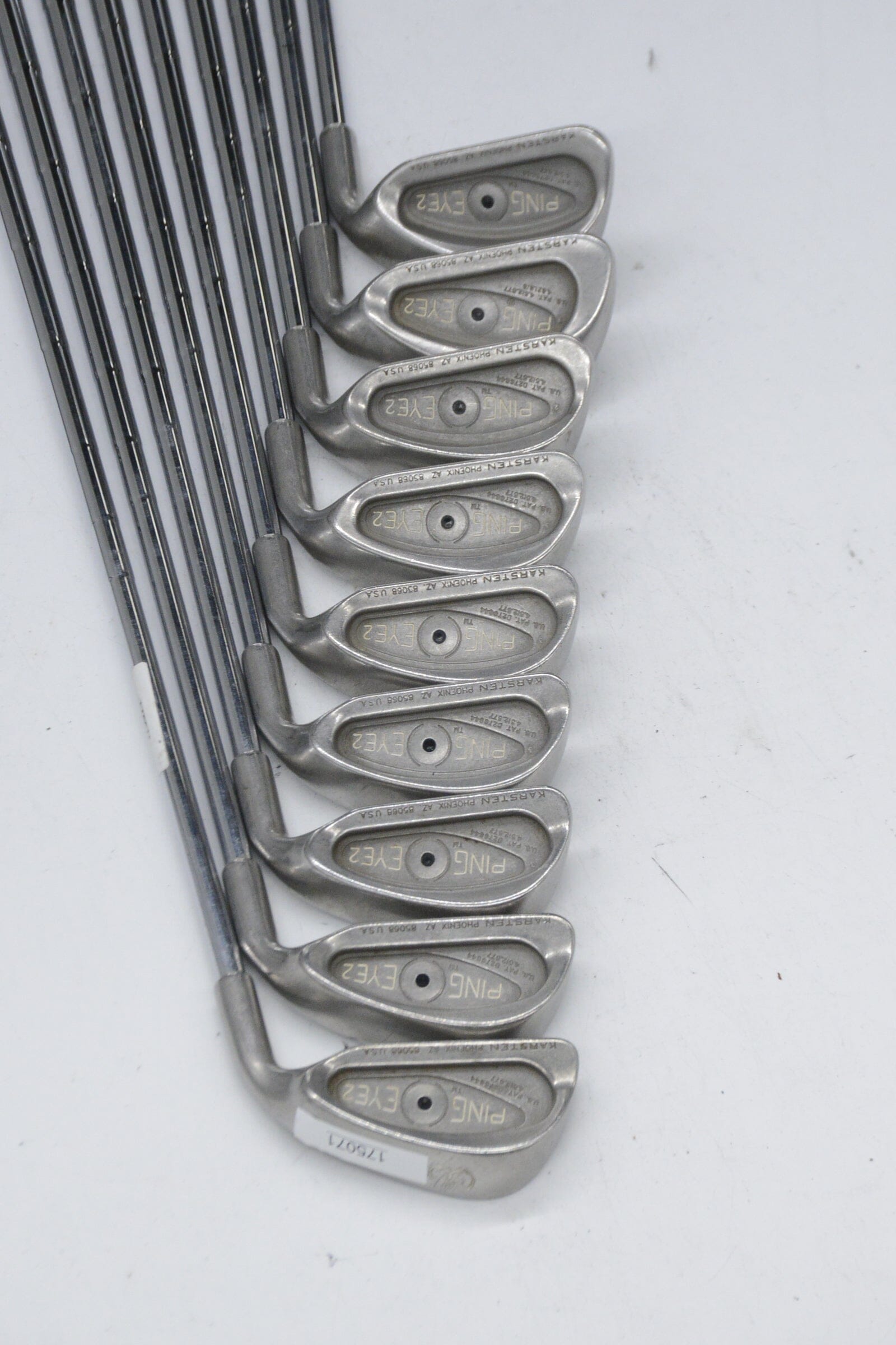 Ping Eye 2 3-PW, SW Iron Set S Flex Std Length Golf Clubs GolfRoots 