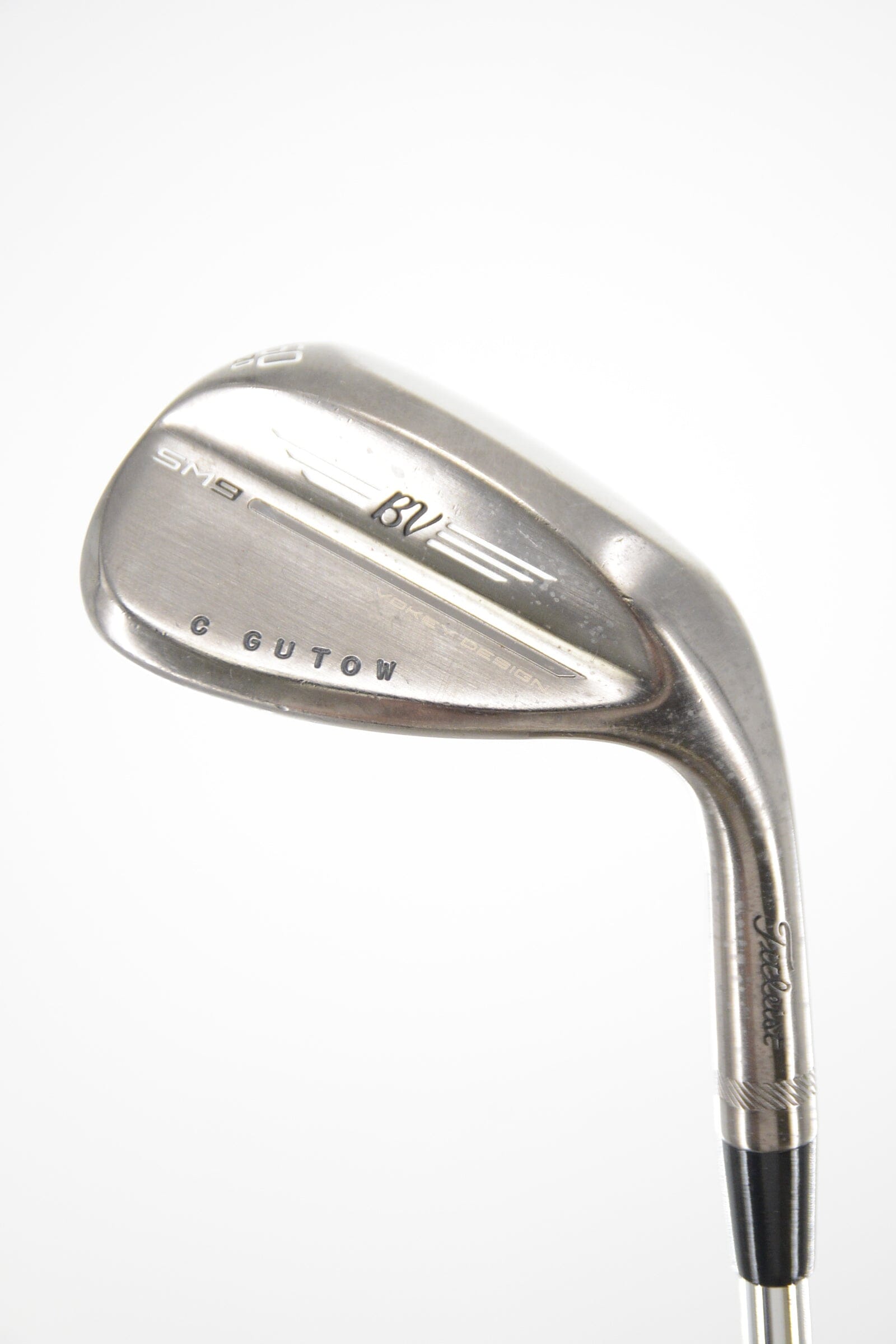 Titleist Vokey SM9 Brushed Steel 60 Degree Wedge S Flex 34.75" Golf Clubs GolfRoots 