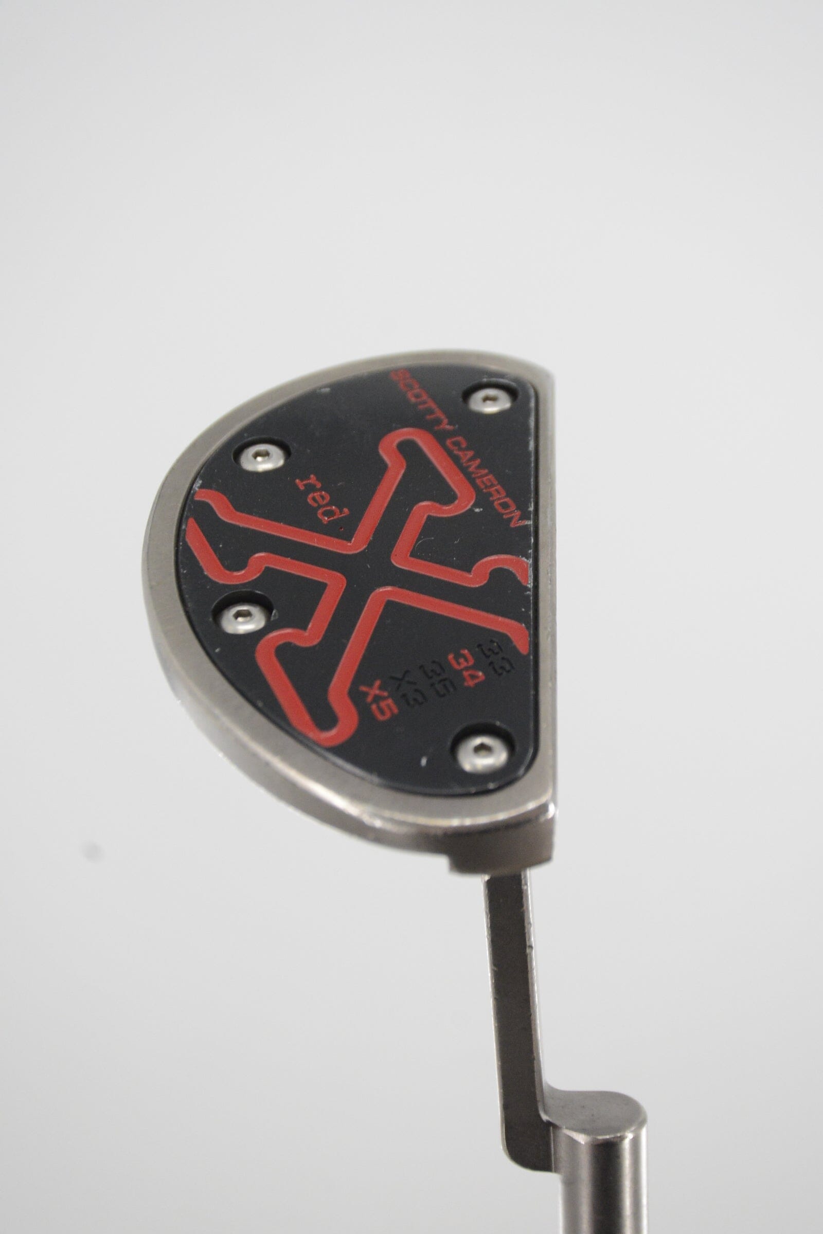 Scotty Cameron Red X3 Charcoal Mist Putter 34" Golf Clubs GolfRoots 