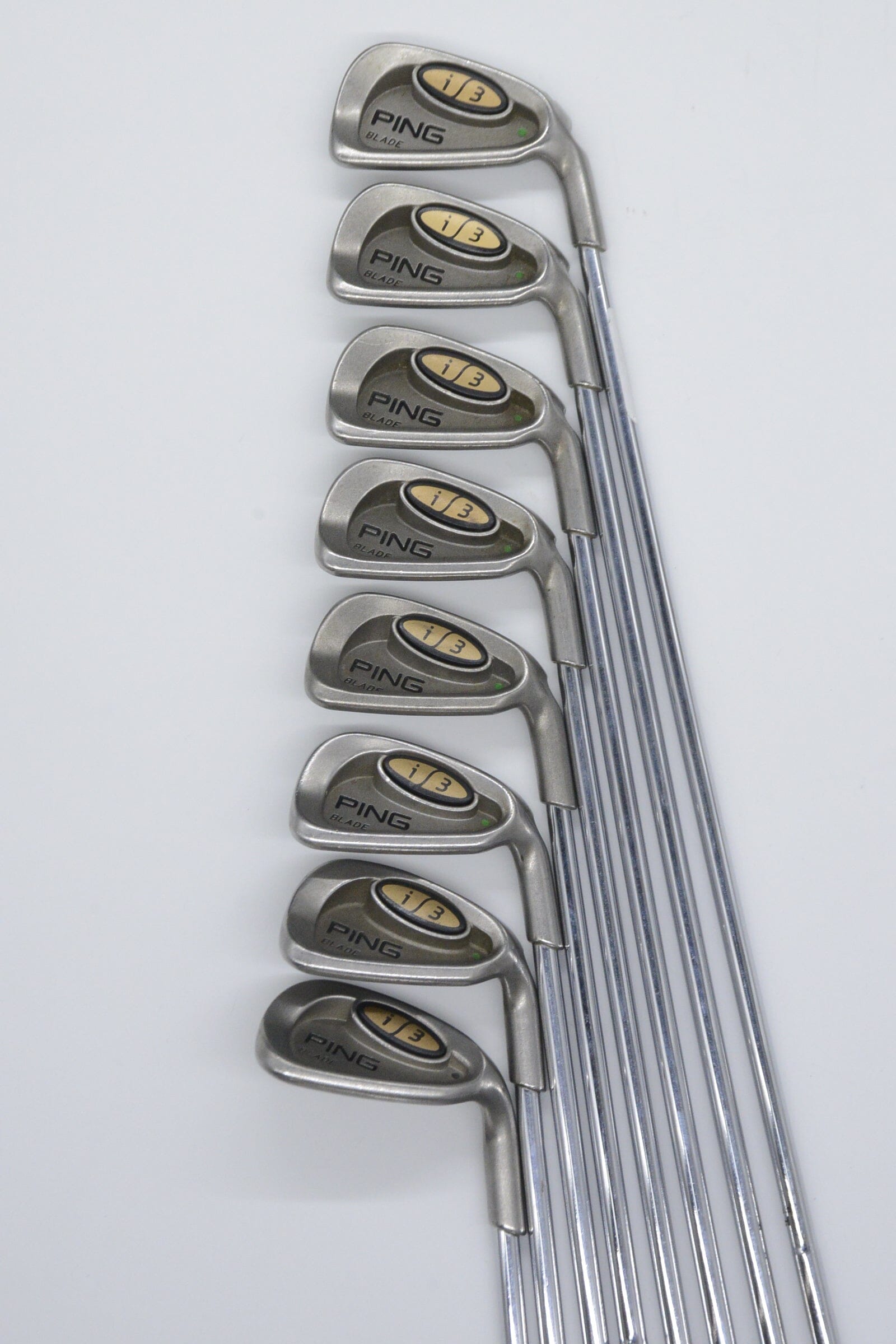Ping I3 Blade 3-5, 7-PW, SW Iron Set R Flex Std Length Golf Clubs GolfRoots 