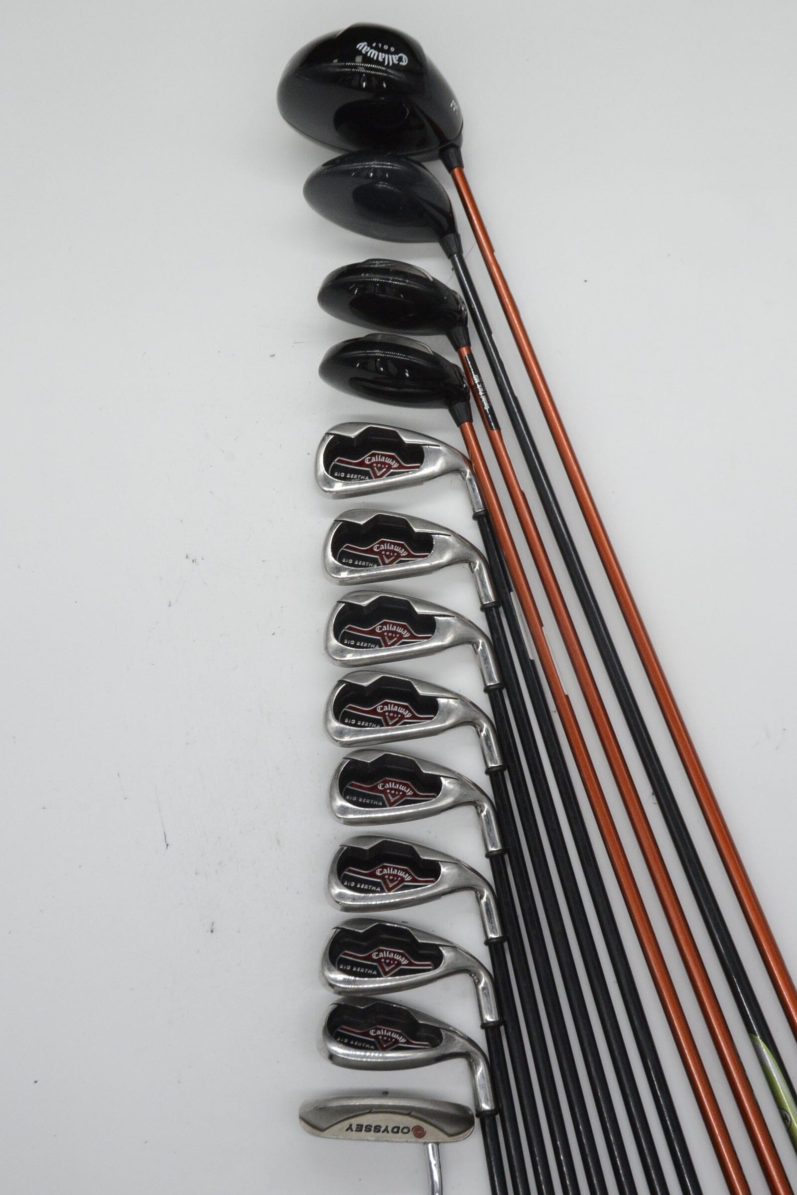 Callaway Big Bertha 2004 Mixed Full Set R Flex +1" Golf Clubs GolfRoots 