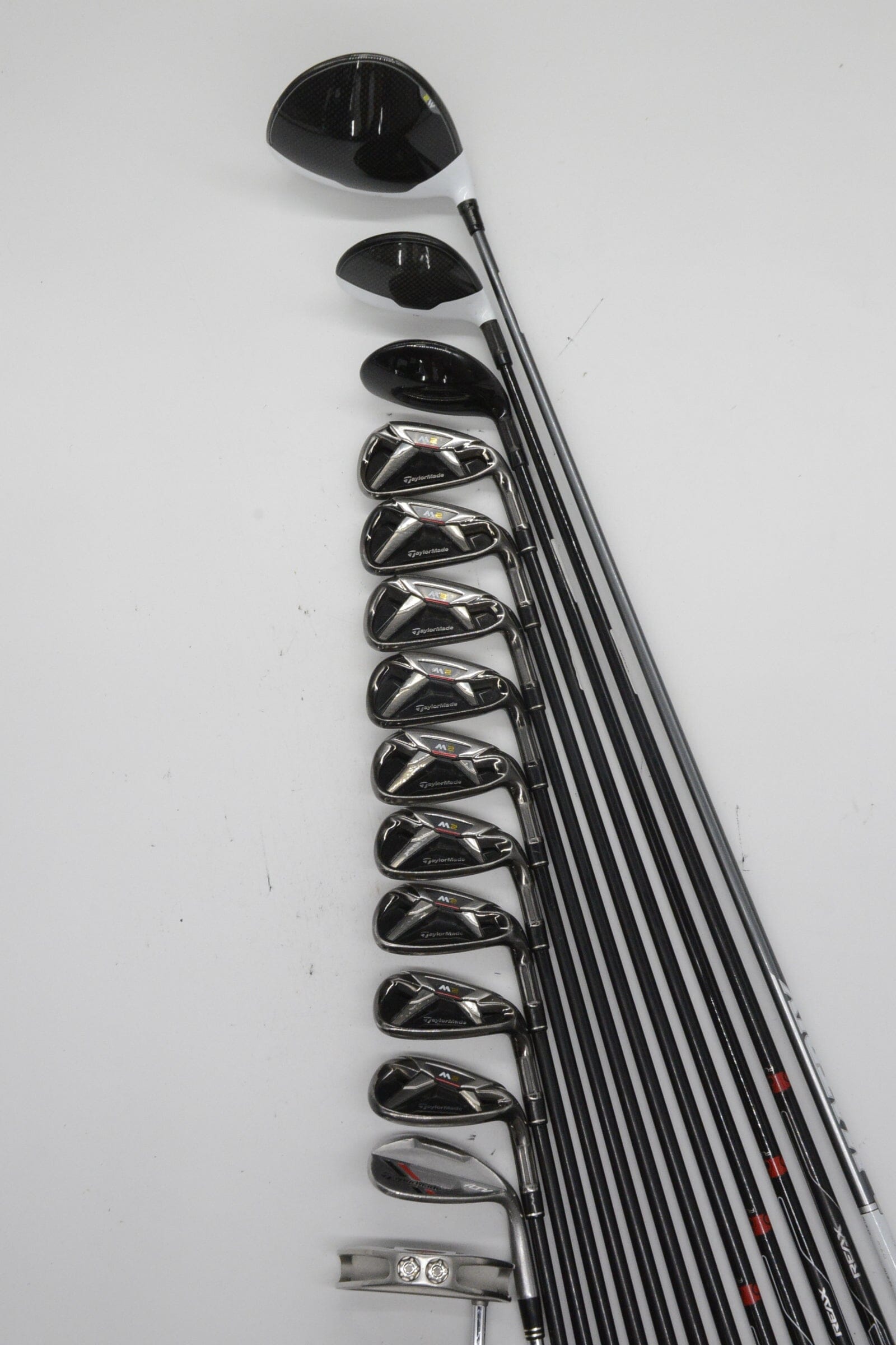 TaylorMade M2 Mixed Full Set R Flex Std Length Golf Clubs GolfRoots 