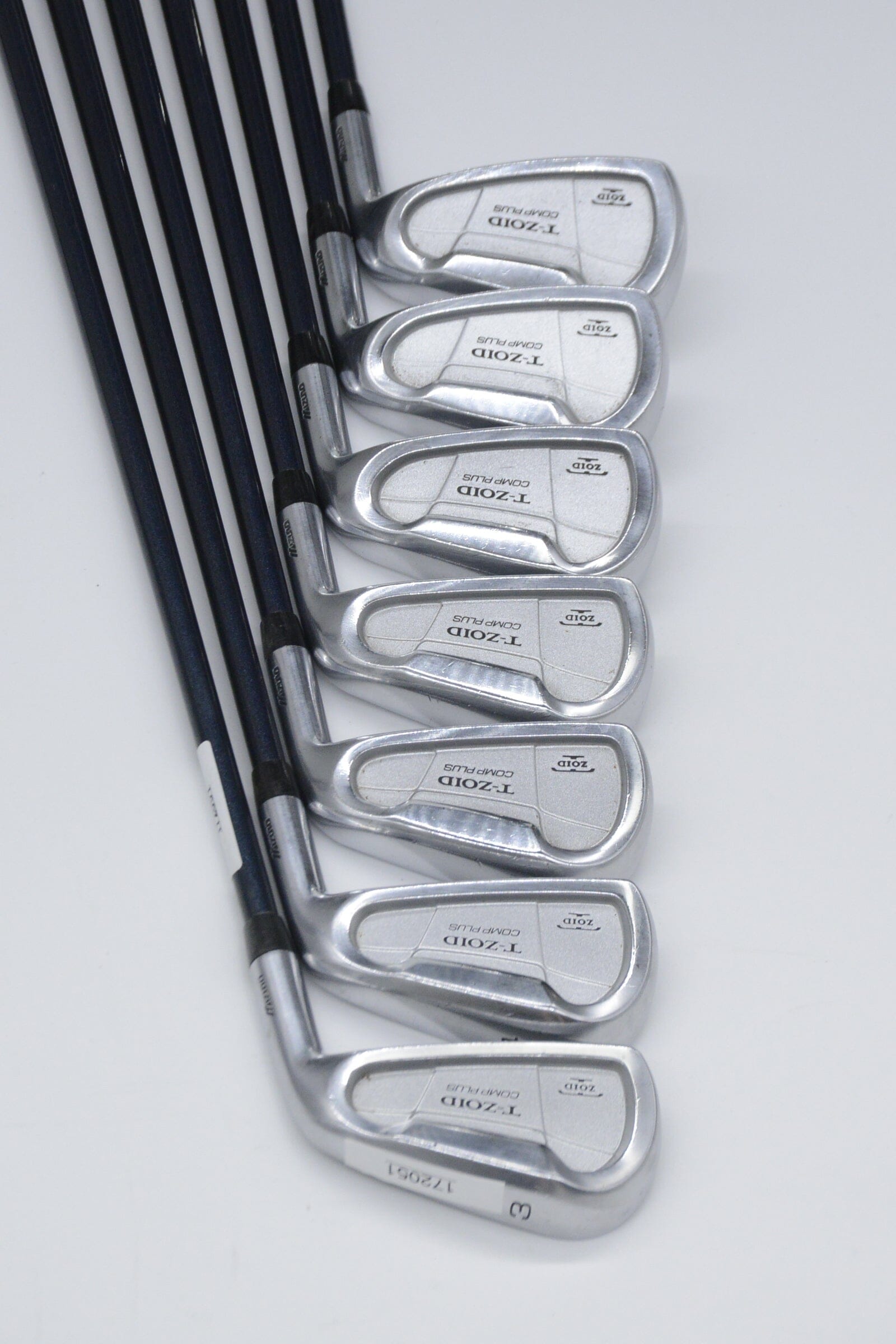 Mizuno T-Zoid Comp Plus 3-6, 8-PW Iron Set S Flex -0.75" Golf Clubs GolfRoots 