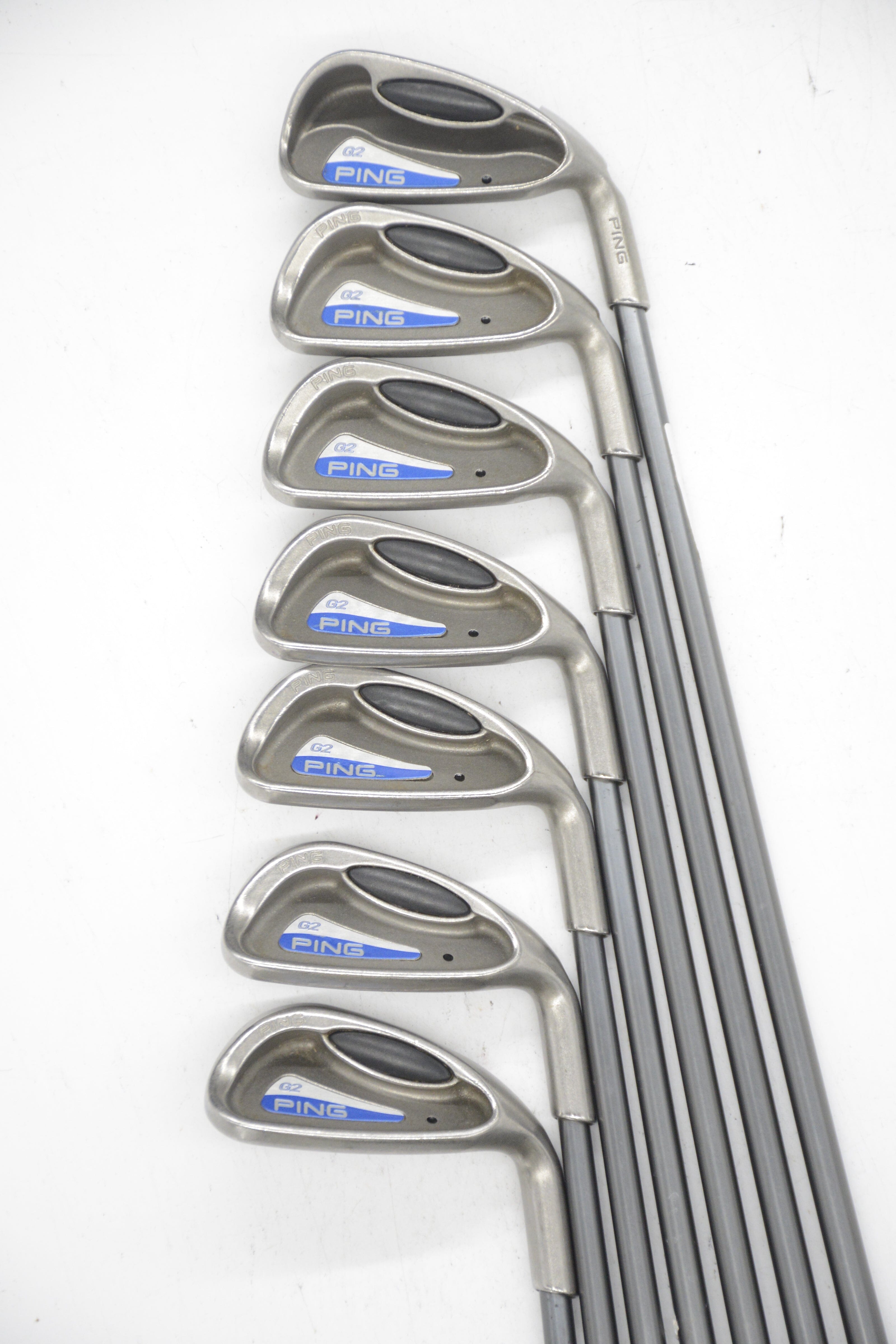 Ping G2 4-PW Iron Set R Flex -0.75" Golf Clubs GolfRoots 